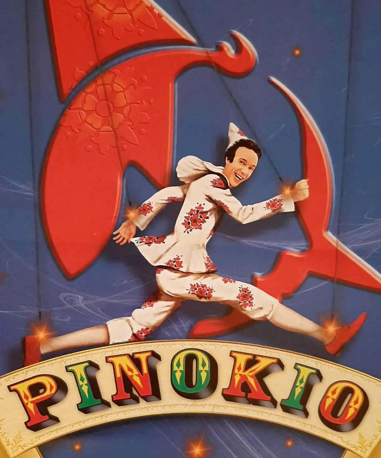 Original poster of the film Pinocchio by Roberto Benigni 6