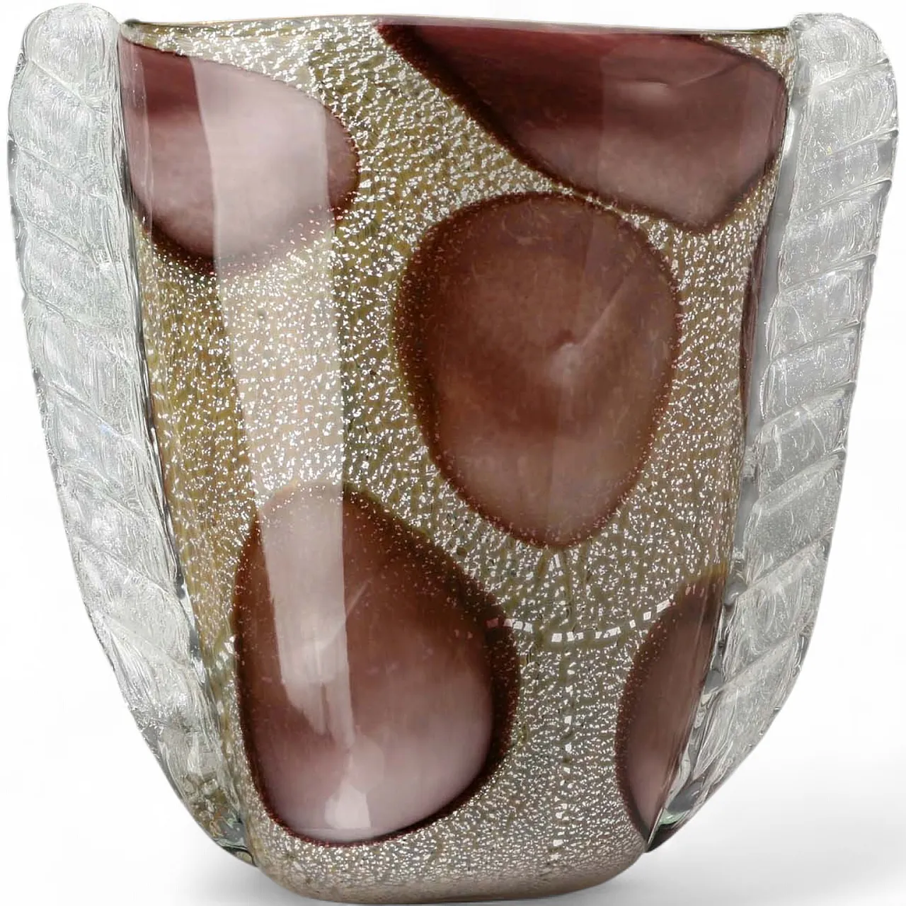 Murano glass vase in the manner of Ercole Barovier, 20th century 11