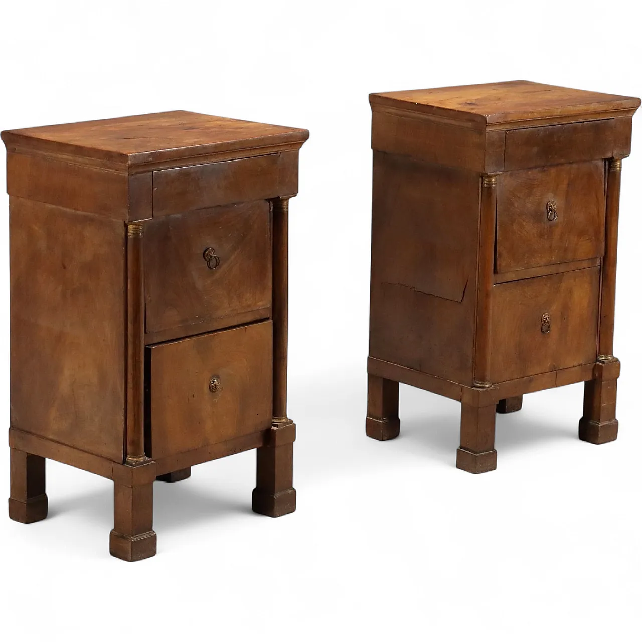 Pair of Empire bedside tables, 19th century 10