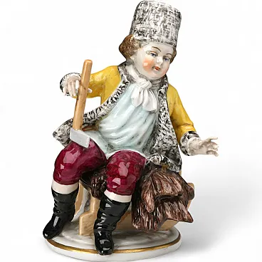 Porcelain figurine, Rudolstadt manufacture, 19th century