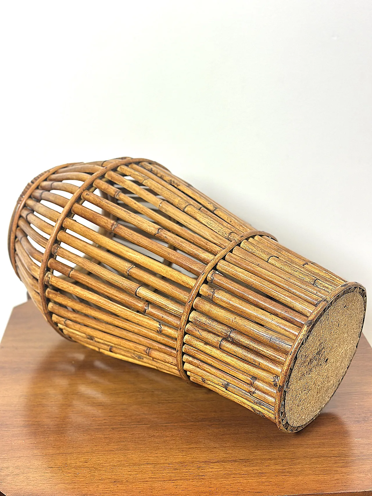 Bamboo Umbrella Stand, 1960s 7