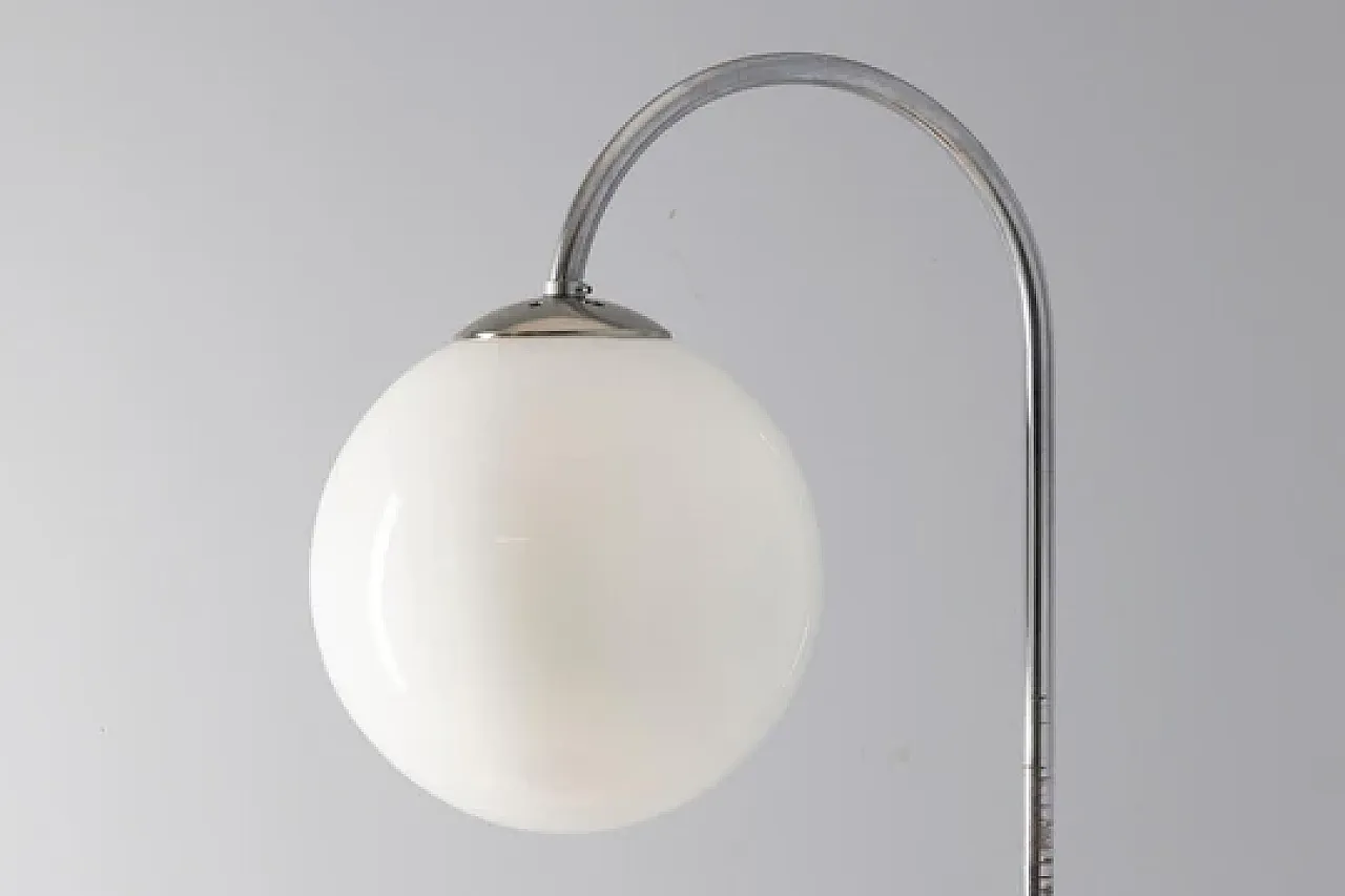 Floor lamp with table by Jindřich Halabala, mid-20th century 5