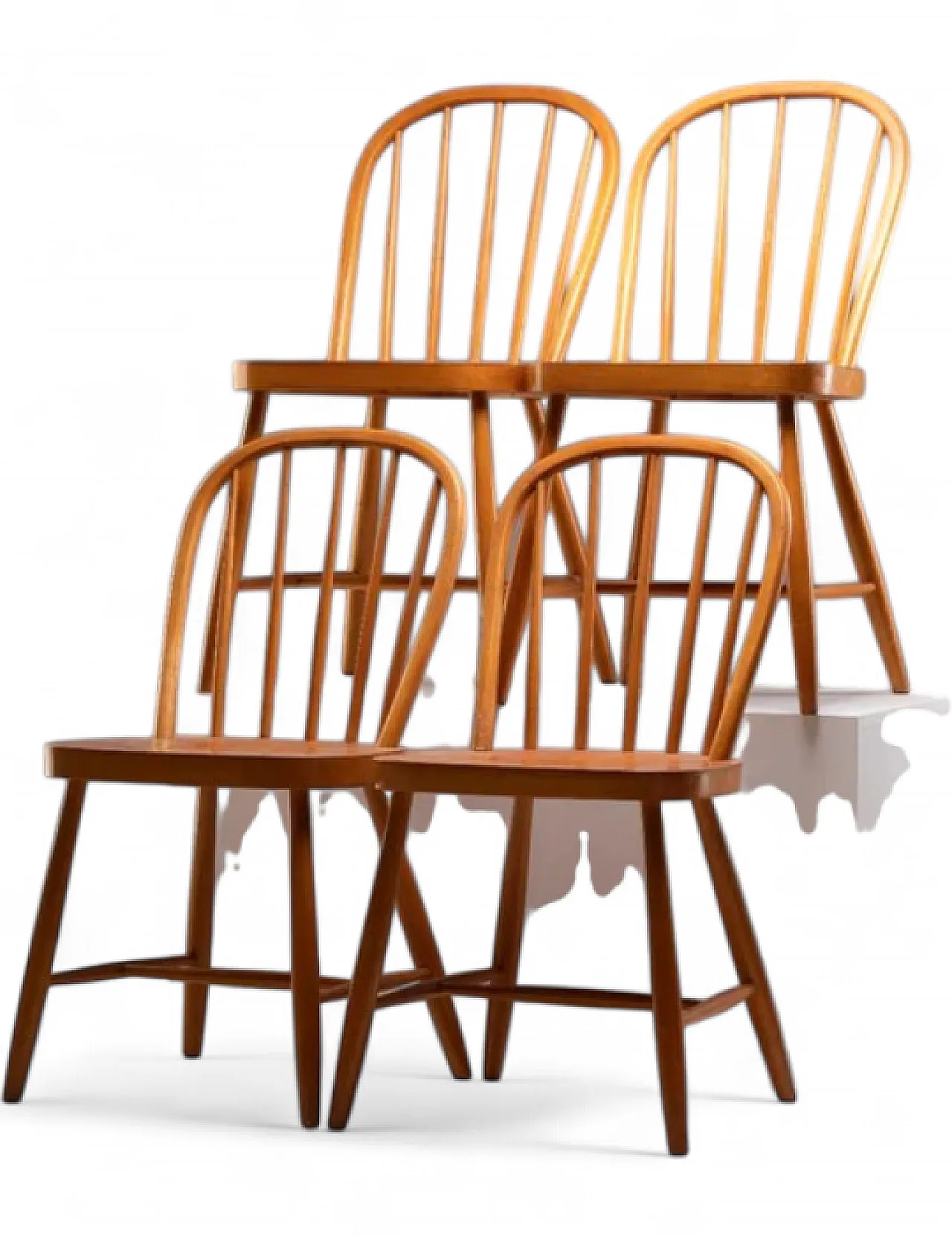 4 Sedie da pranzo, fine '900 11