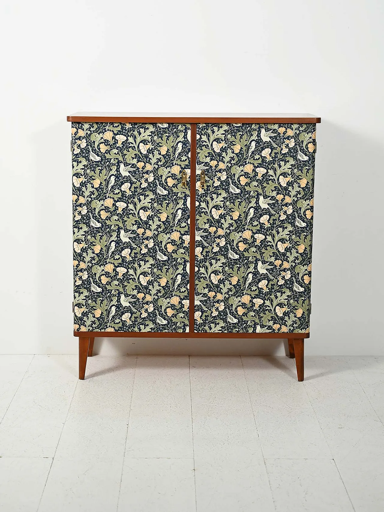 Scandinavian upholstered cabinet, 1950s 2