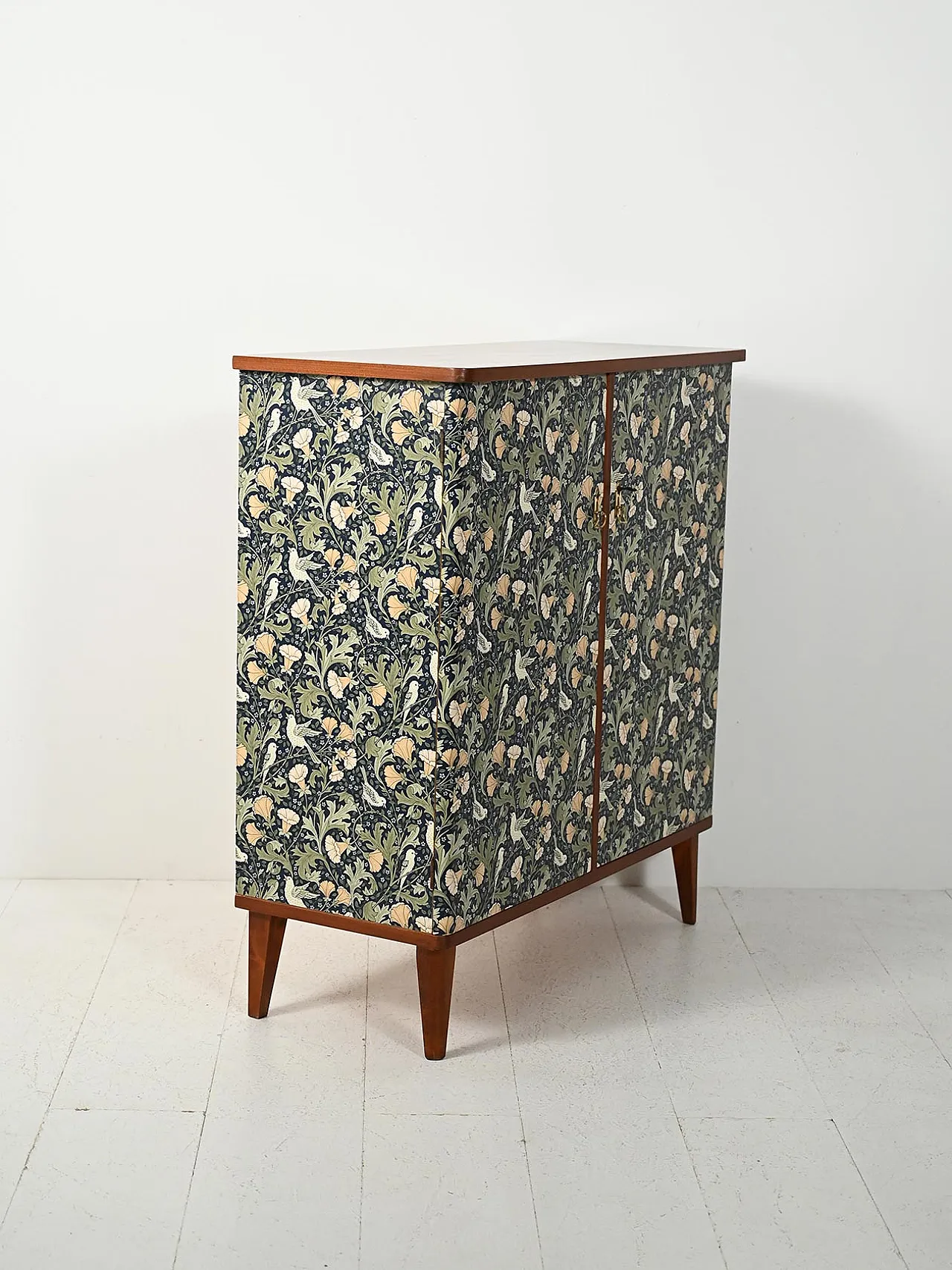 Scandinavian upholstered cabinet, 1950s 4