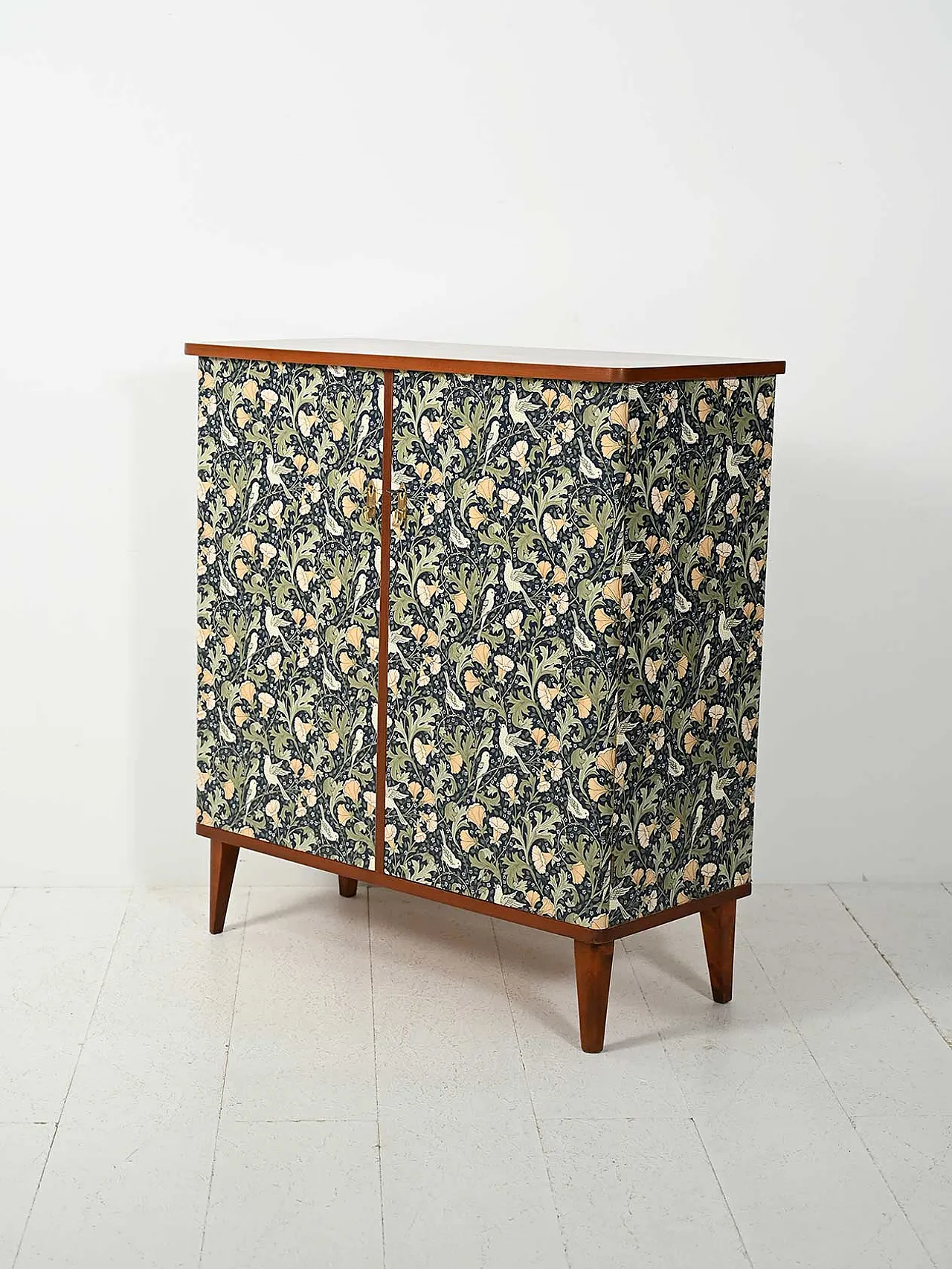 Scandinavian upholstered cabinet, 1950s 5