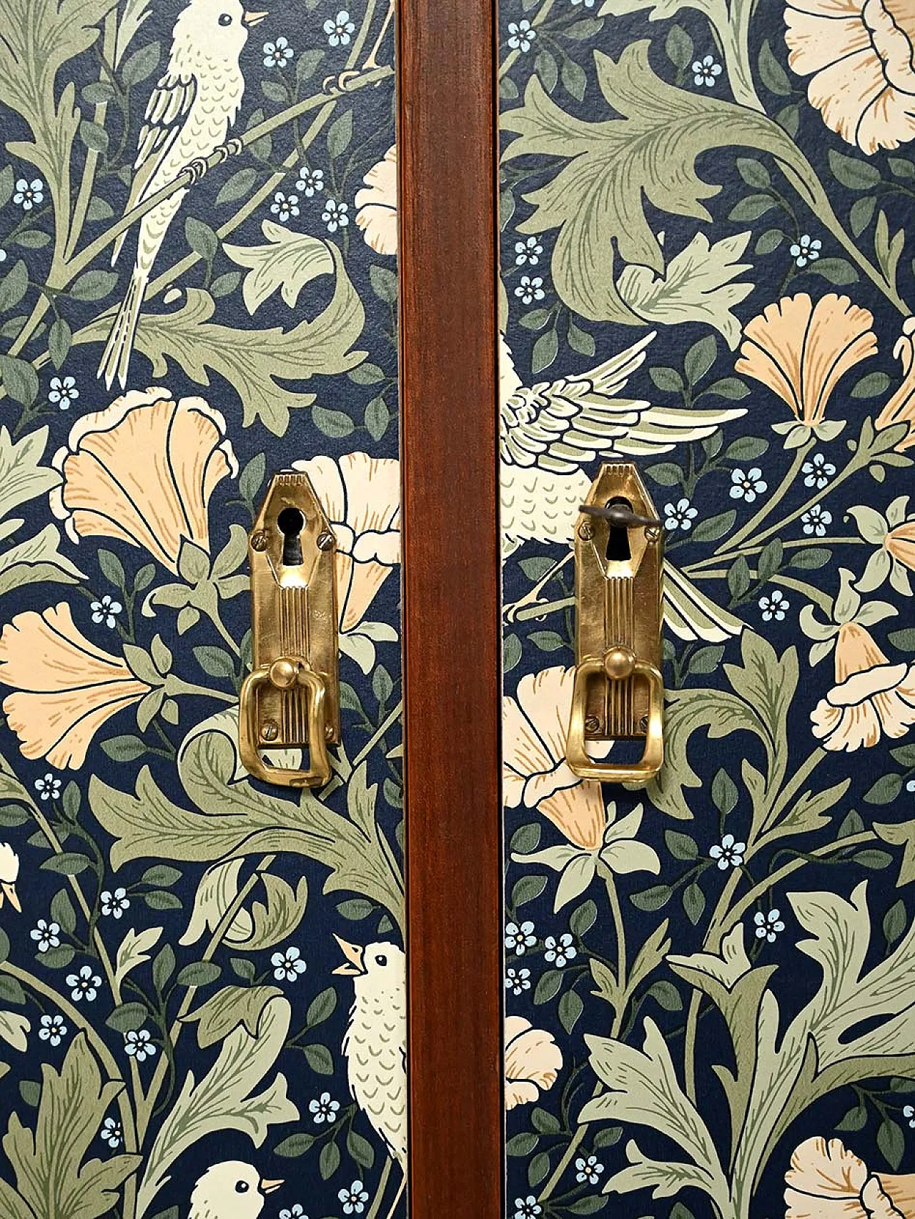 Scandinavian upholstered cabinet, 1950s 8