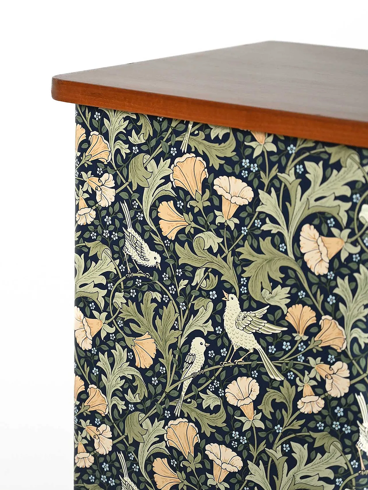 Scandinavian upholstered cabinet, 1950s 11