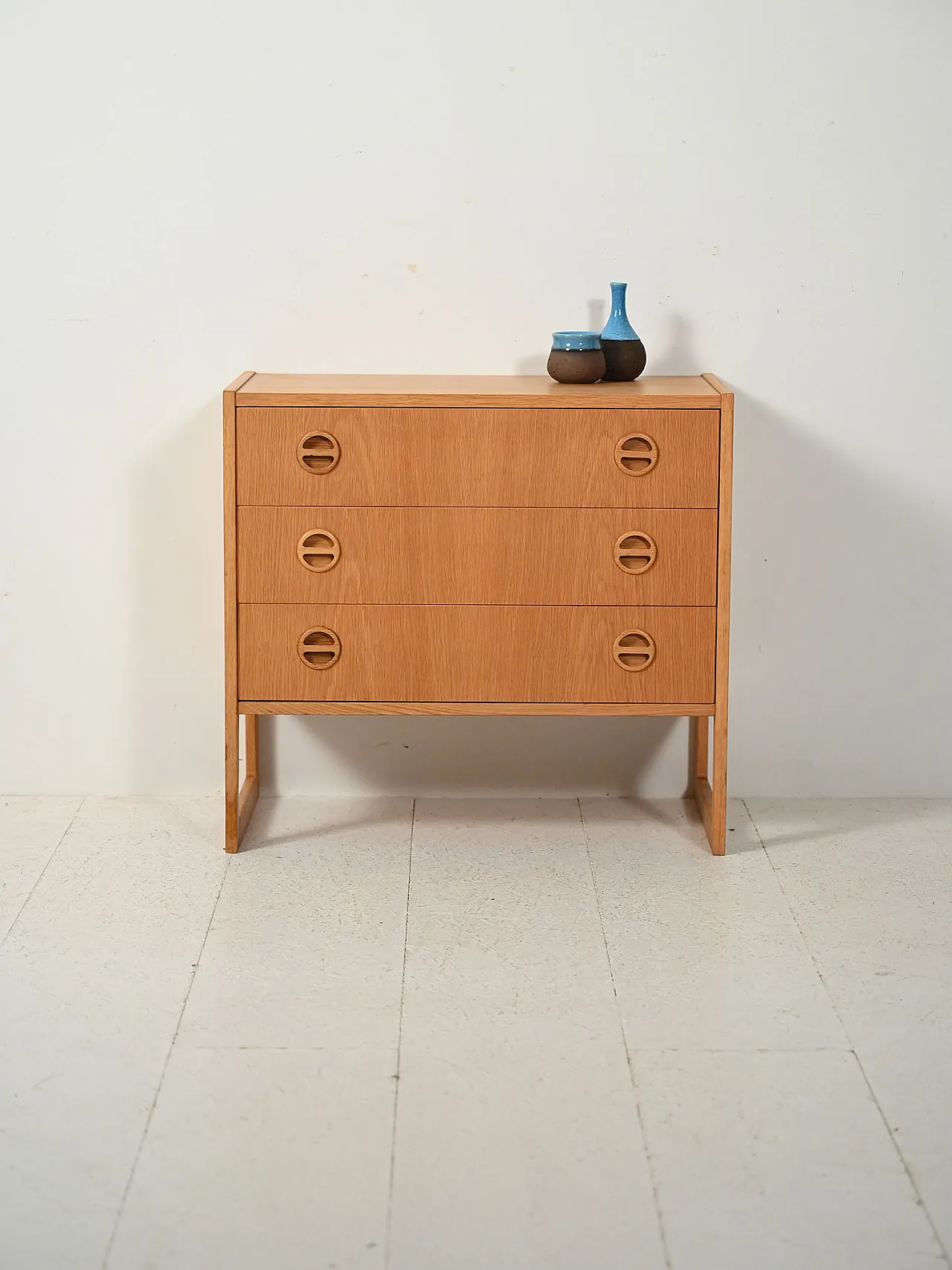 Cassettiera in rovere di Arne Wahl Iversen 1