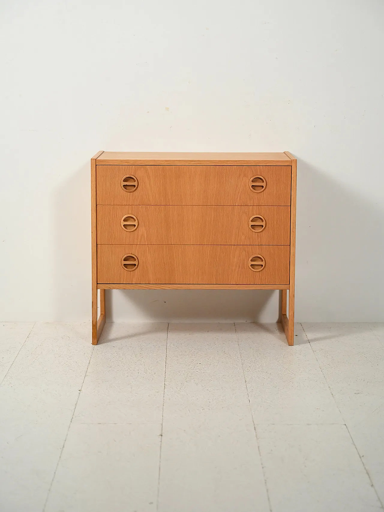 Cassettiera in rovere di Arne Wahl Iversen 2