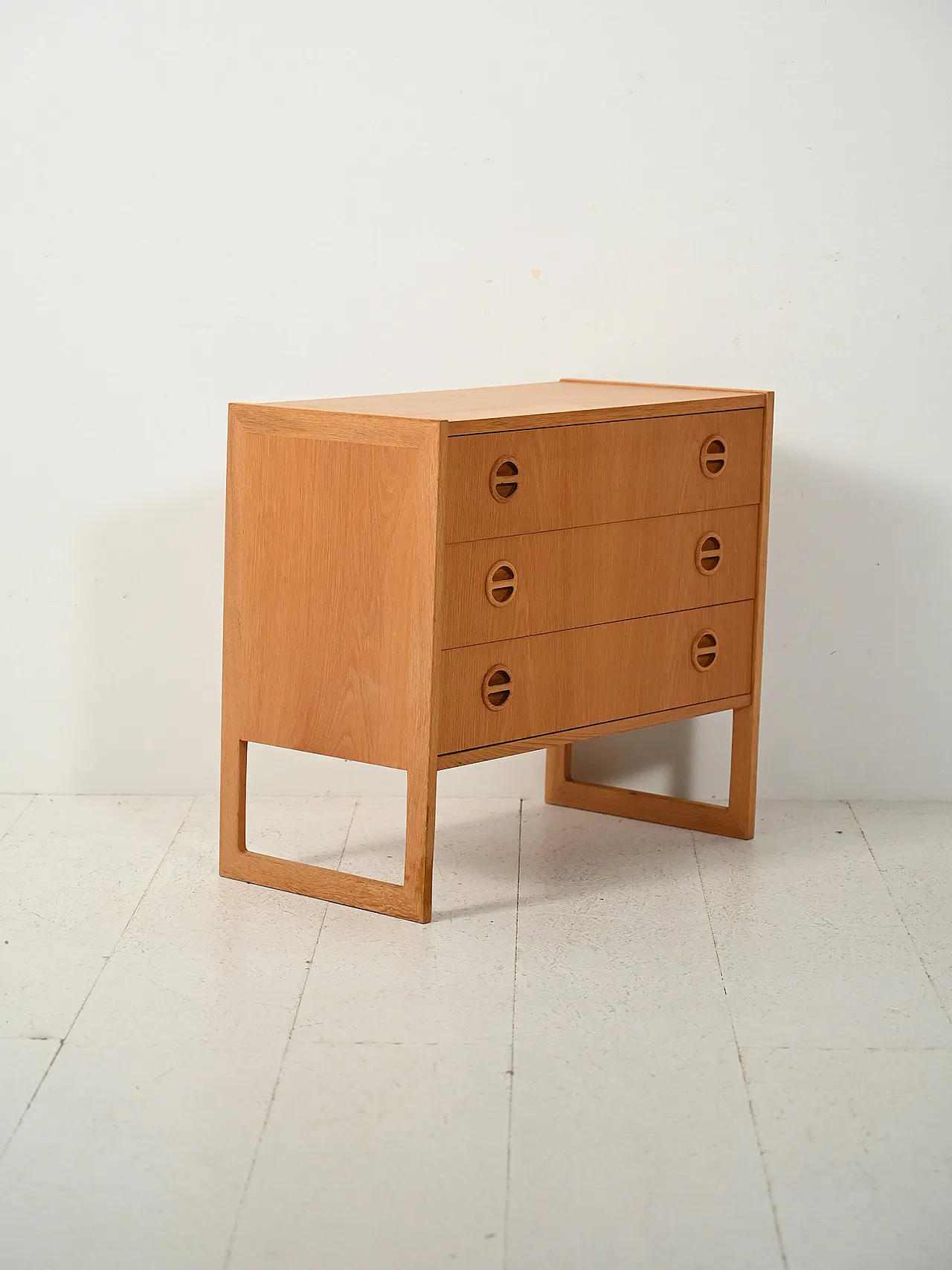 Cassettiera in rovere di Arne Wahl Iversen 3