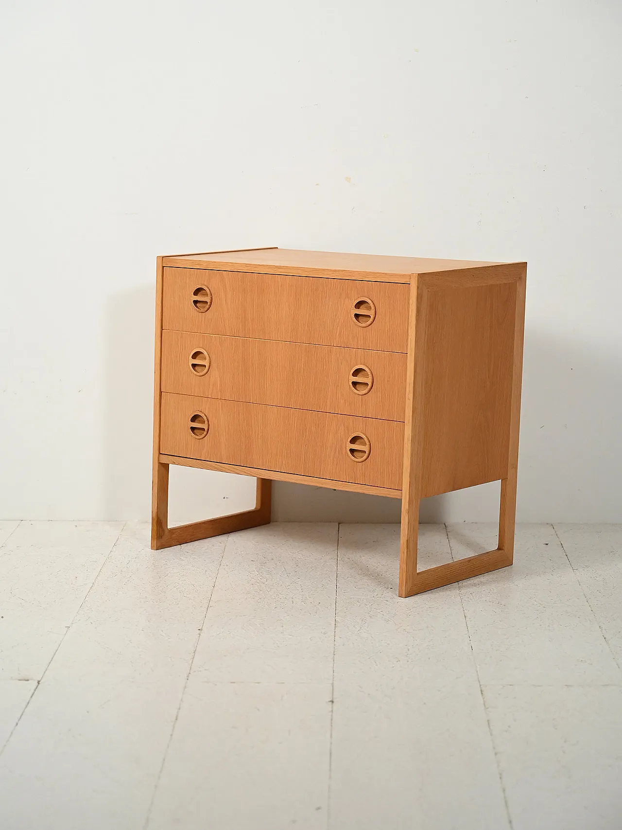 Cassettiera in rovere di Arne Wahl Iversen 4