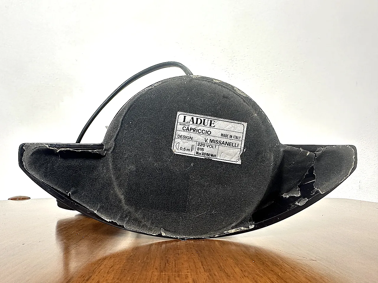 Lampada Capriccio di Vincenzo Missanelli per Ladue anni 80 6