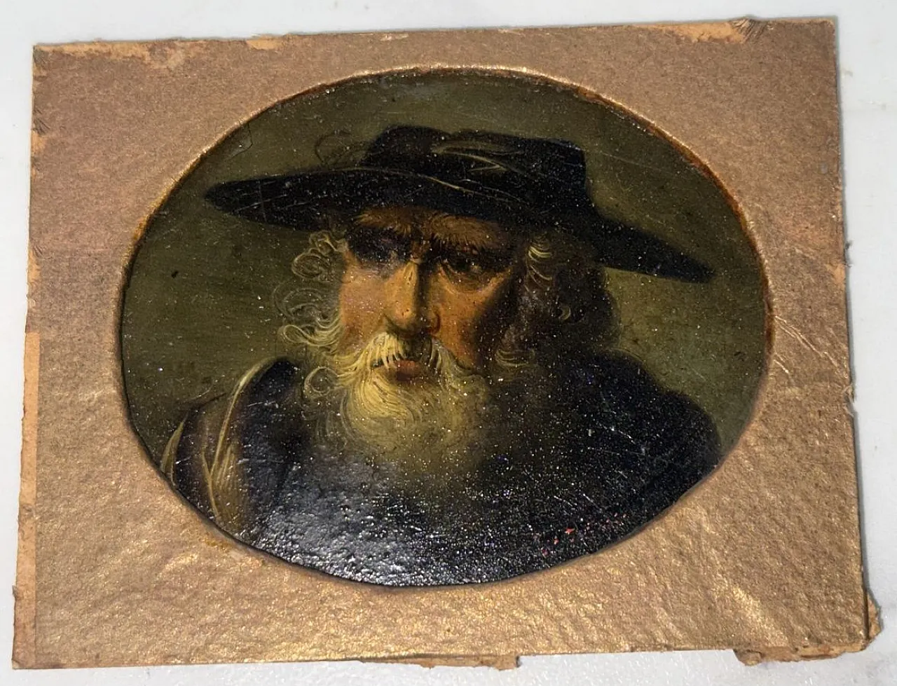 Tronie of a bearded old man, follower of Sir Peter Paul Rubens, 1700 2