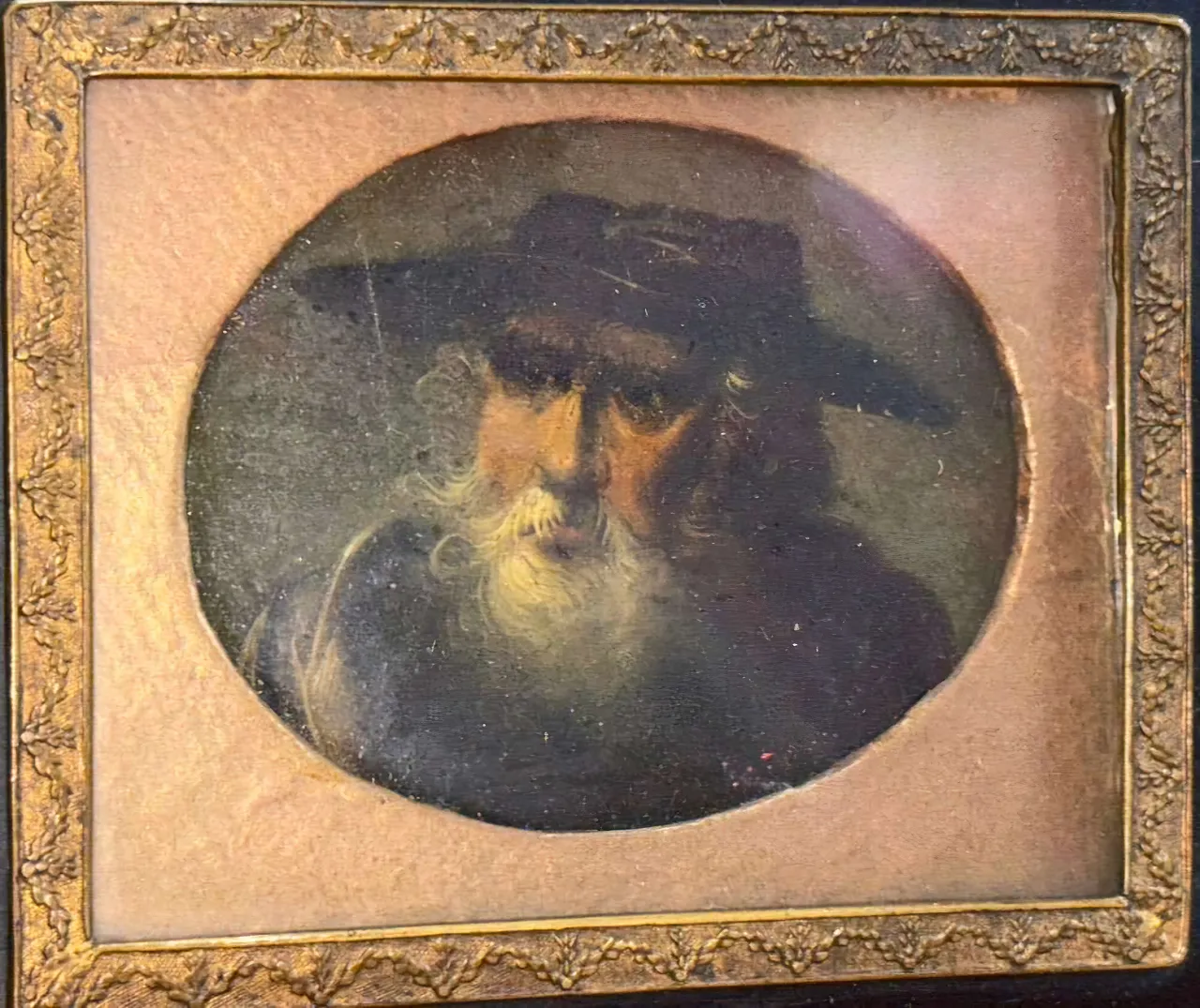Tronie of a bearded old man, follower of Sir Peter Paul Rubens, 1700 5