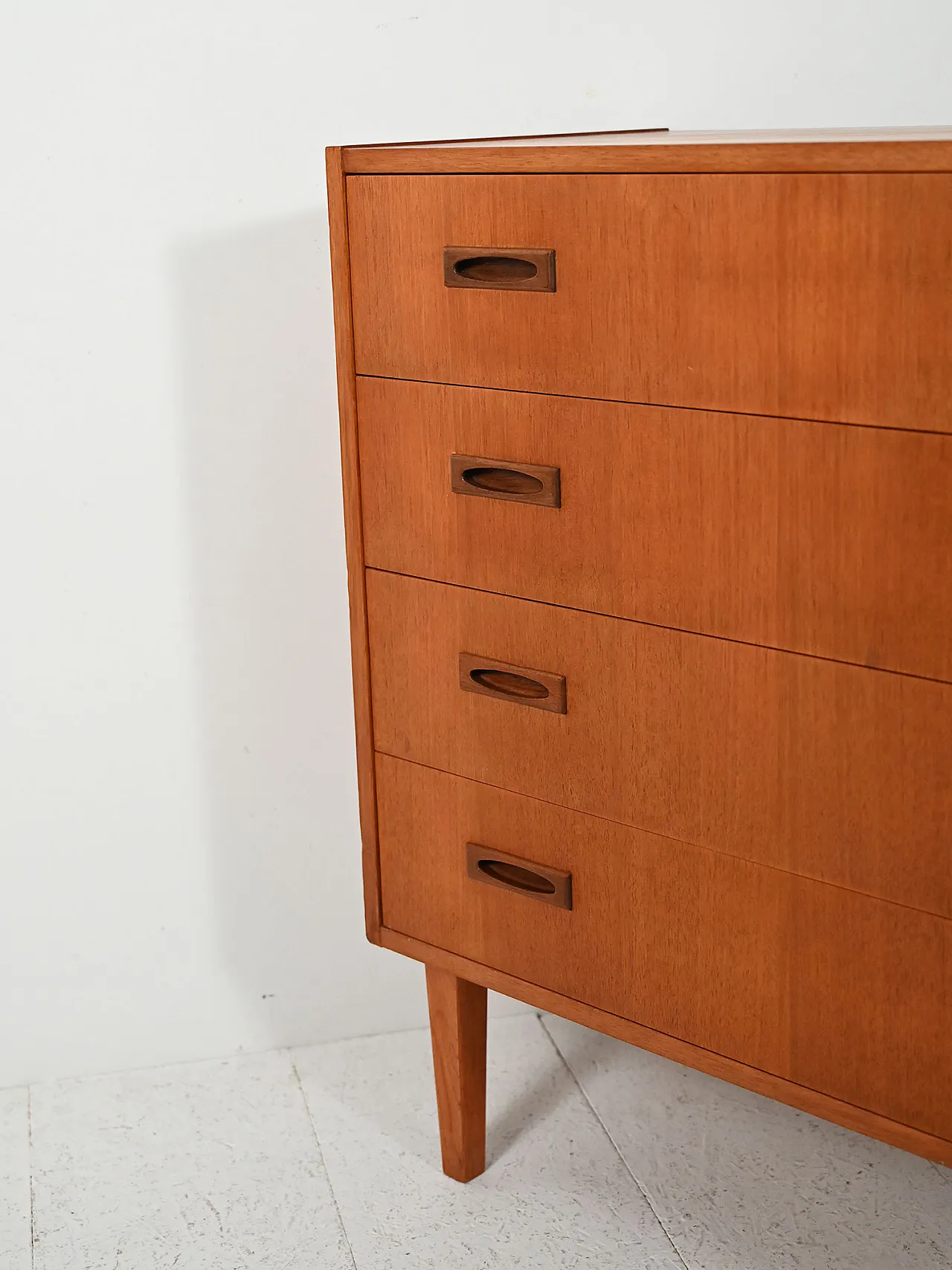 Scandinavian chest of drawers in teak, 1960s 7