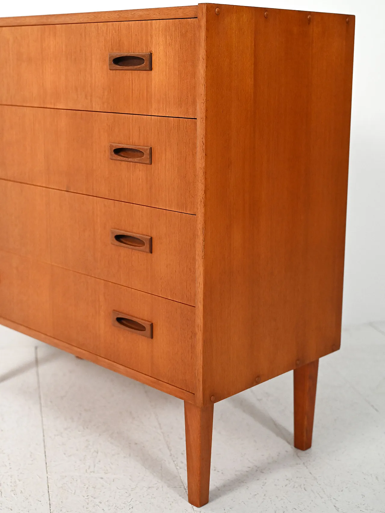 Scandinavian chest of drawers in teak, 1960s 8
