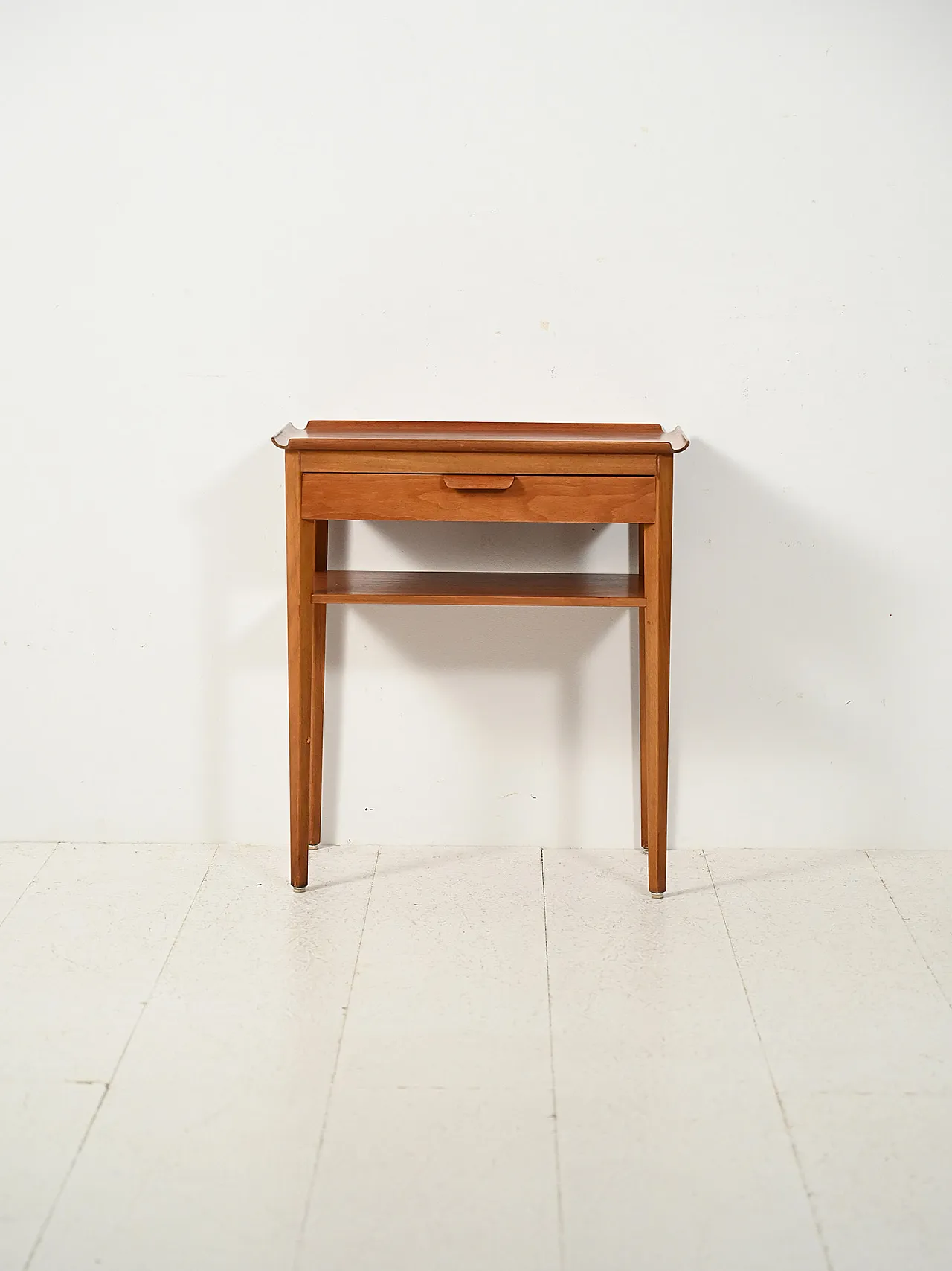 Scandinavian teak bedside table by Bertil Fridhagen 2