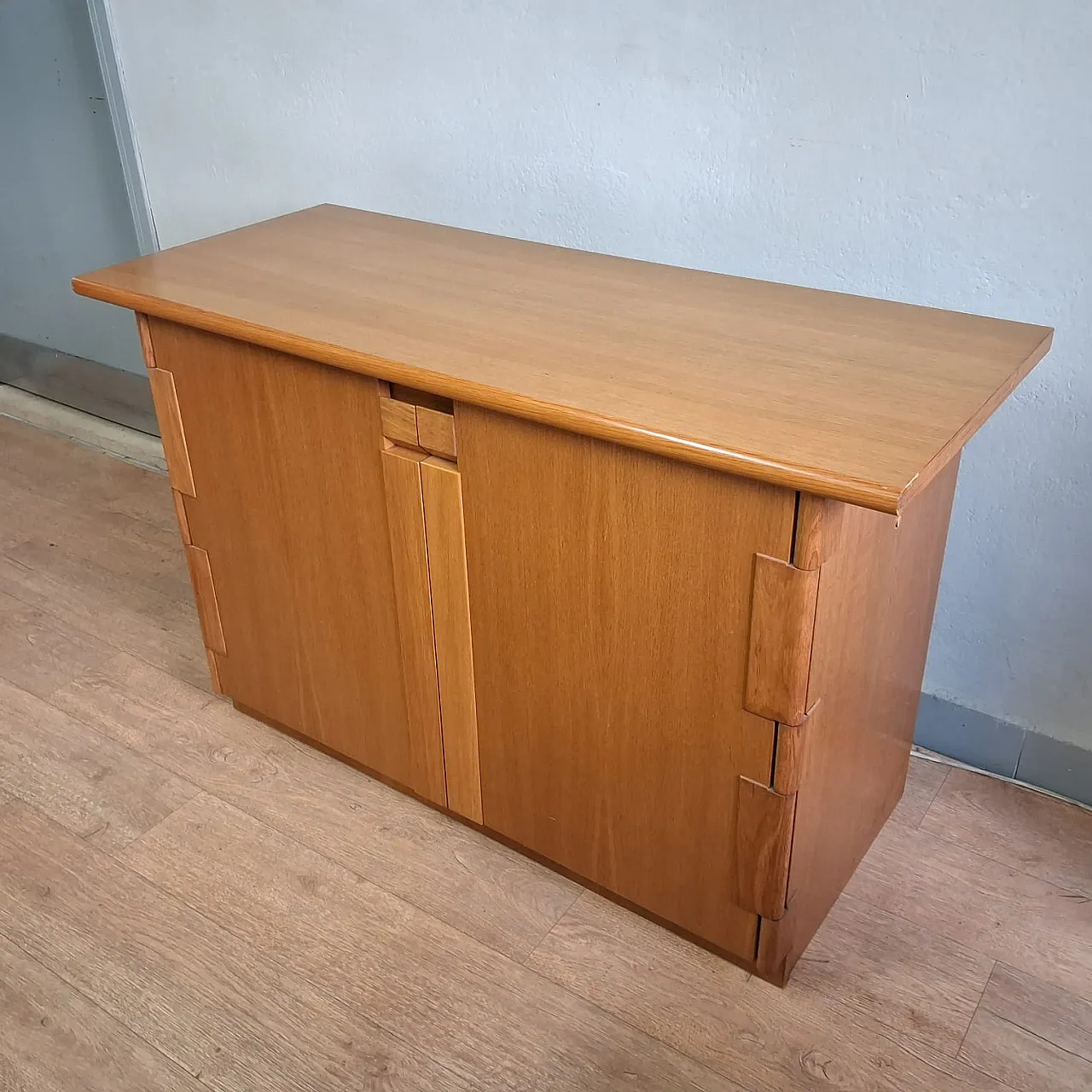 Sideboard Modern in Natural Oak, 70s 8