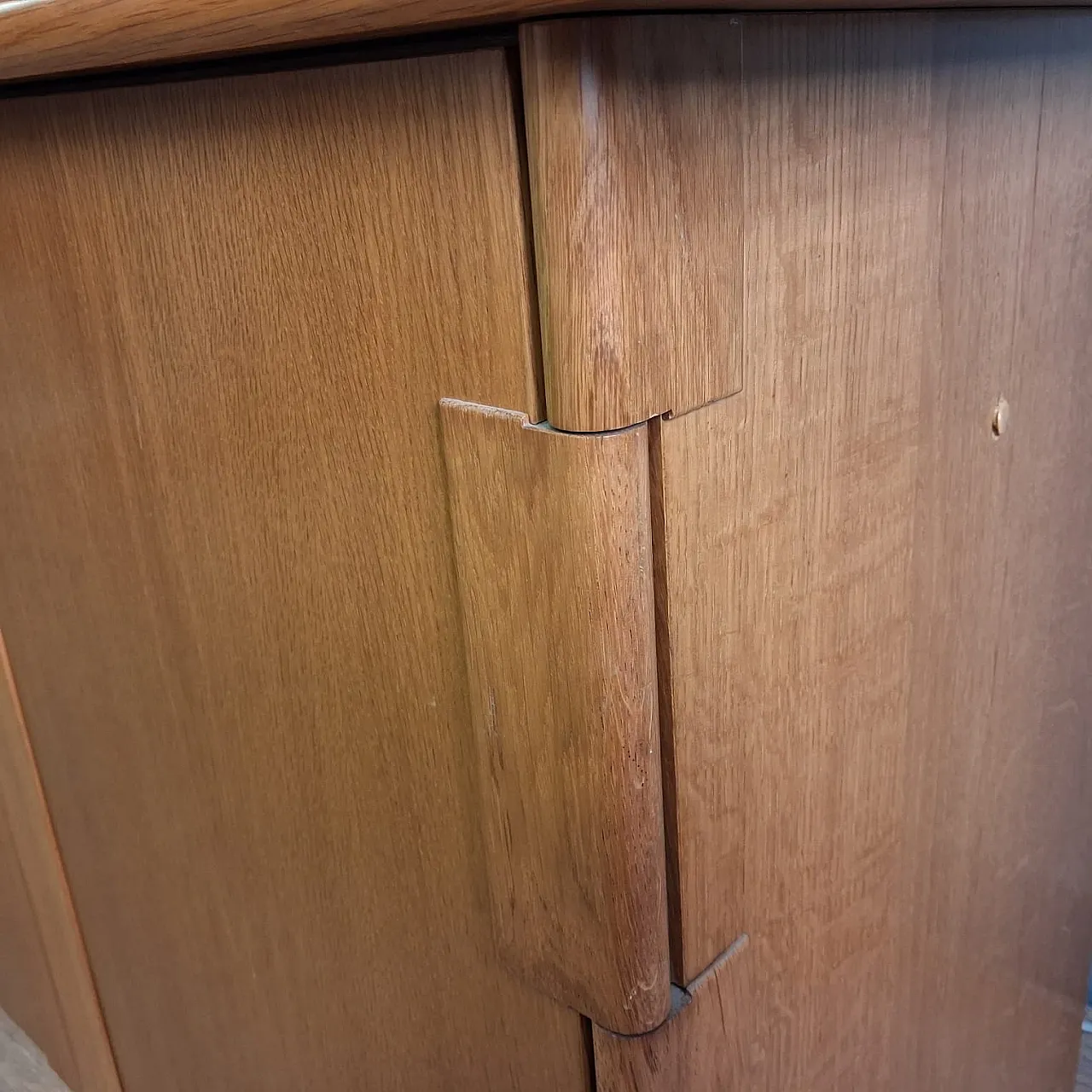 Sideboard Modern in Natural Oak, 70s 10