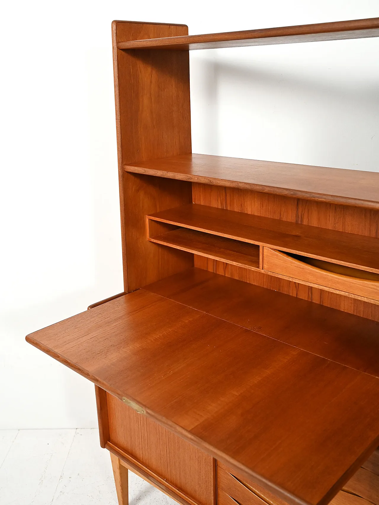 Sideboard with teak bookcase from Brantorps 7