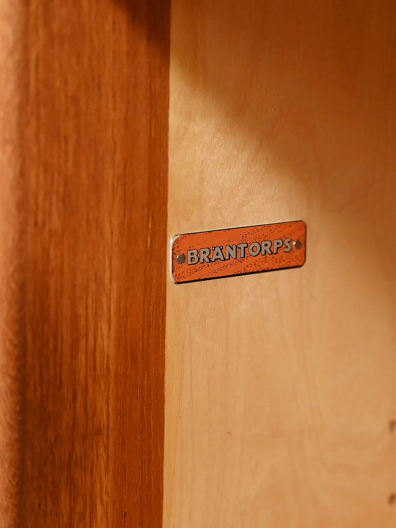 Sideboard with teak bookcase from Brantorps 9