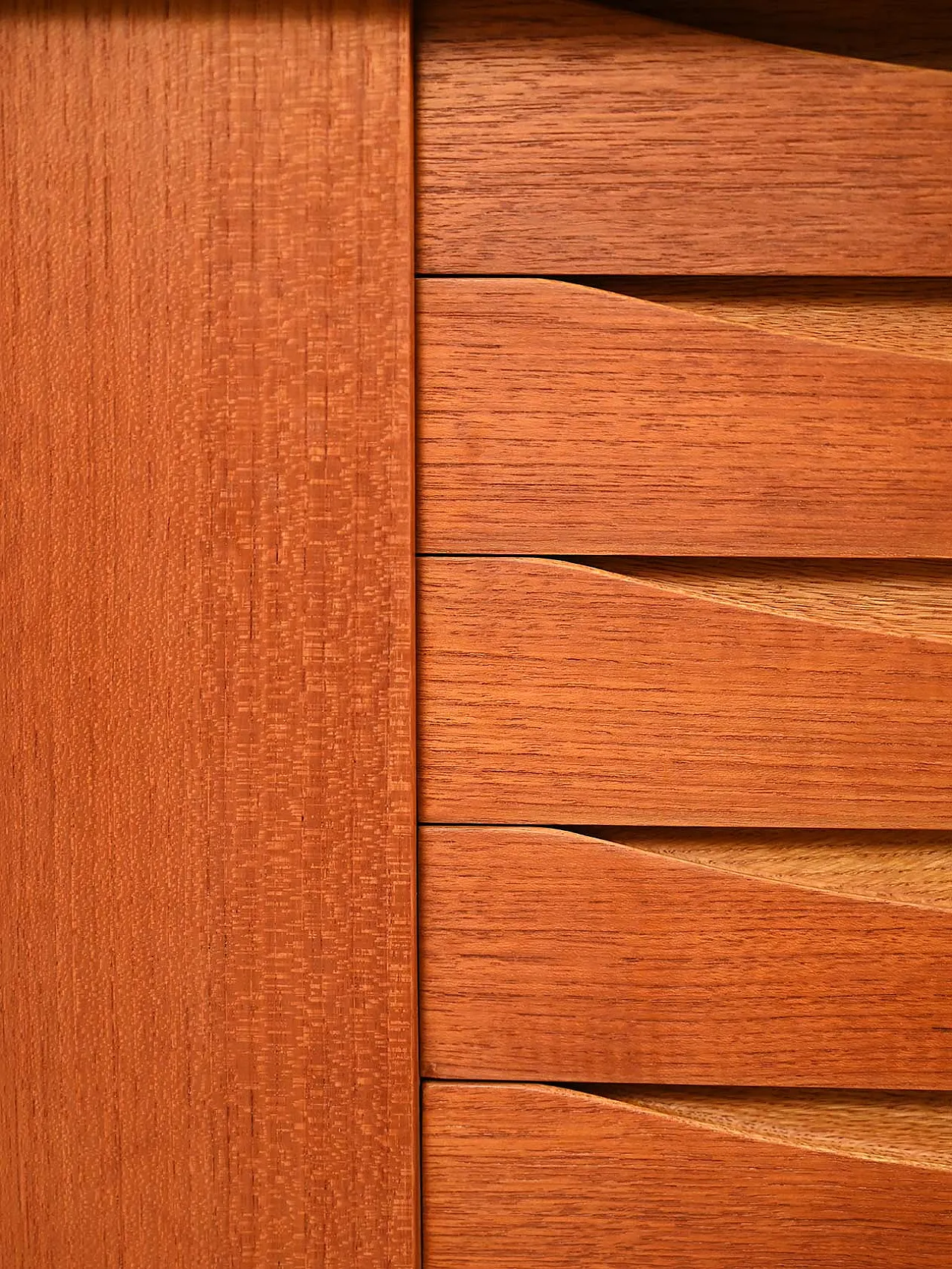 Sideboard with teak bookcase from Brantorps 10