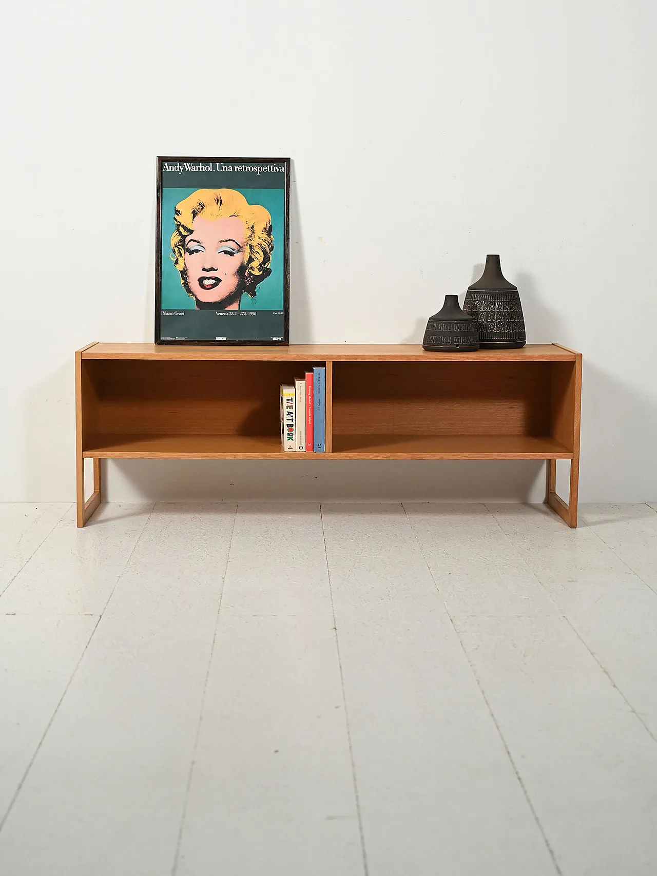 Oak TV cabinet by Arne Wahl Iversen from the 1960s 1