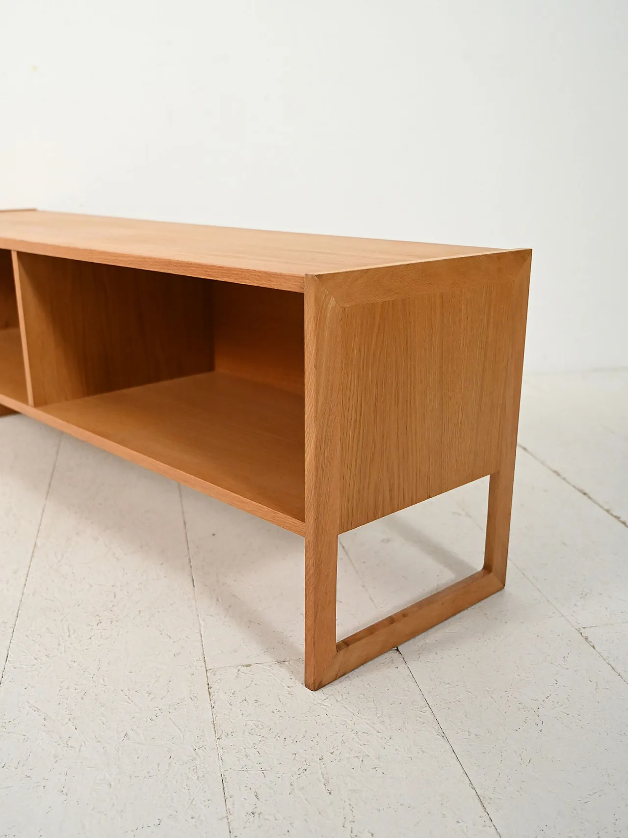 Oak TV cabinet by Arne Wahl Iversen from the 1960s 6