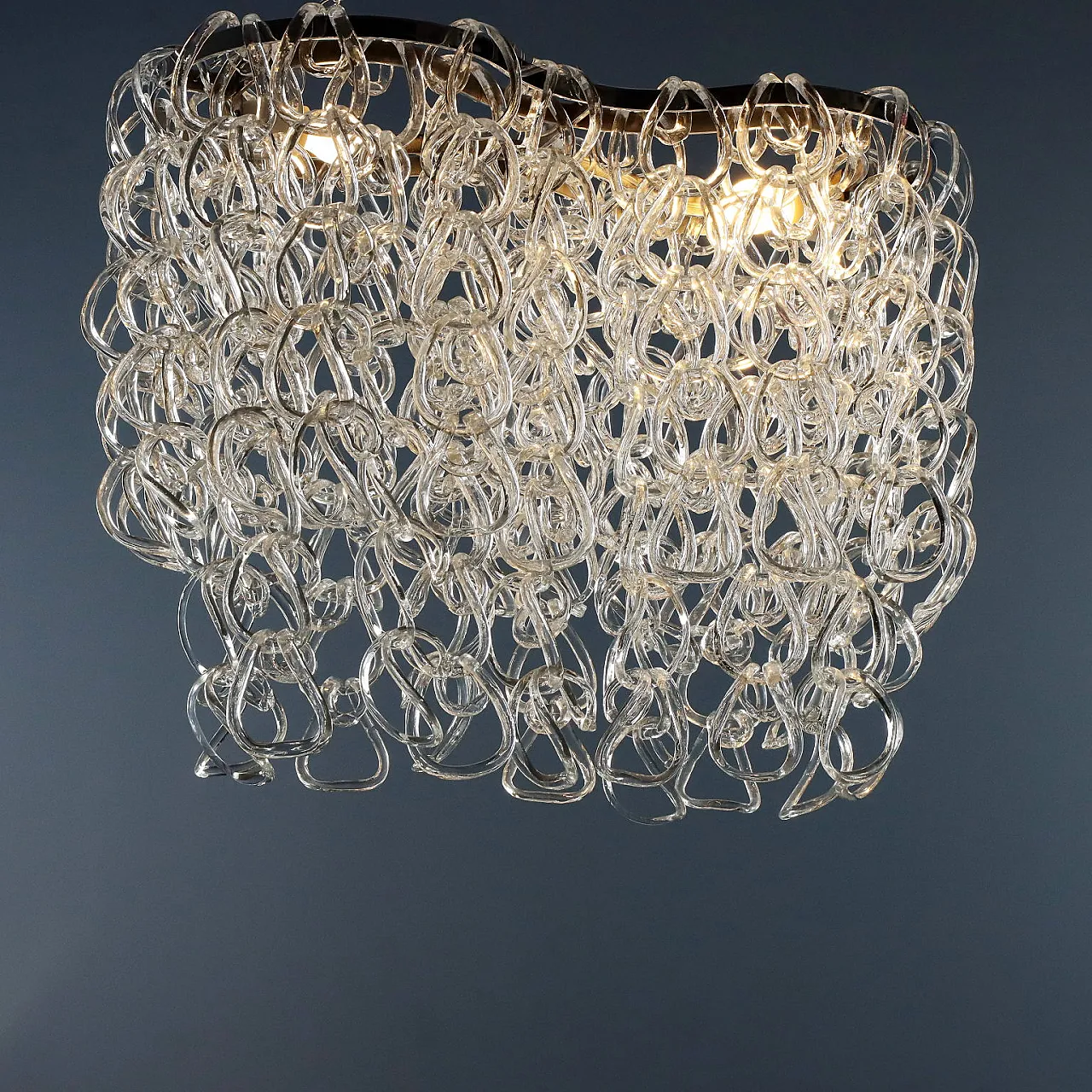 Lampadario Giogali di Angelo Mangiarotti per Vistosi, '900 1