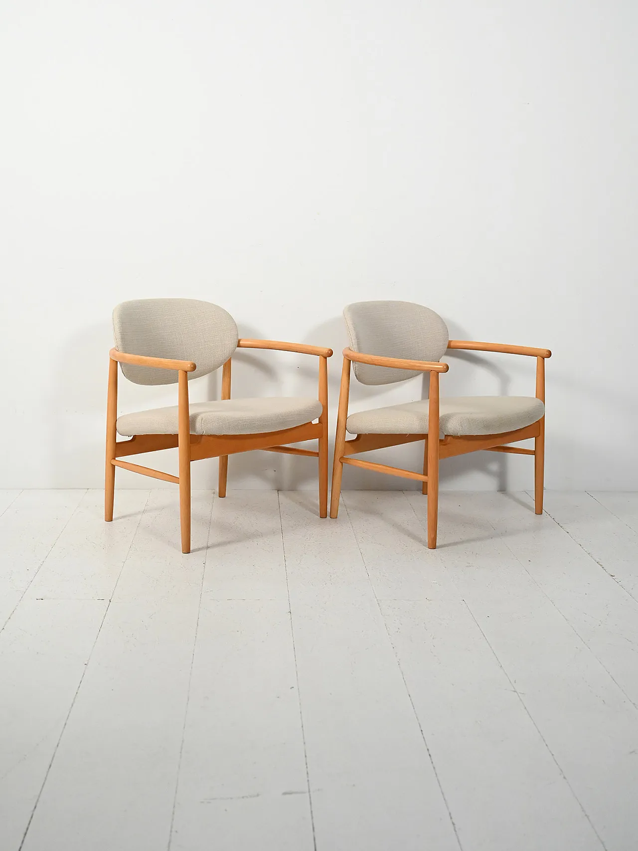 Pair of “Pluto” armchairs by Alf Svensson 3