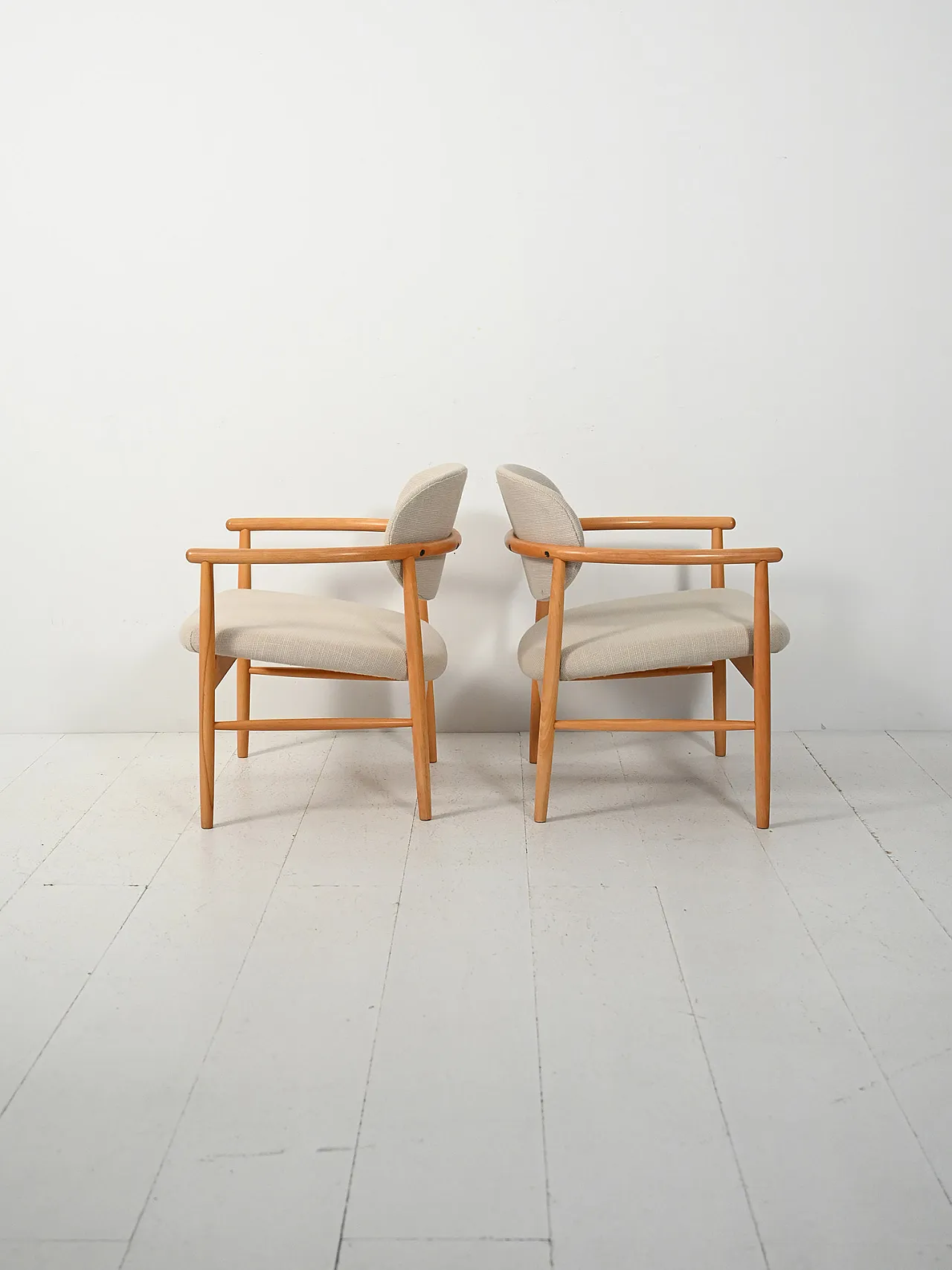 Pair of “Pluto” armchairs by Alf Svensson 4