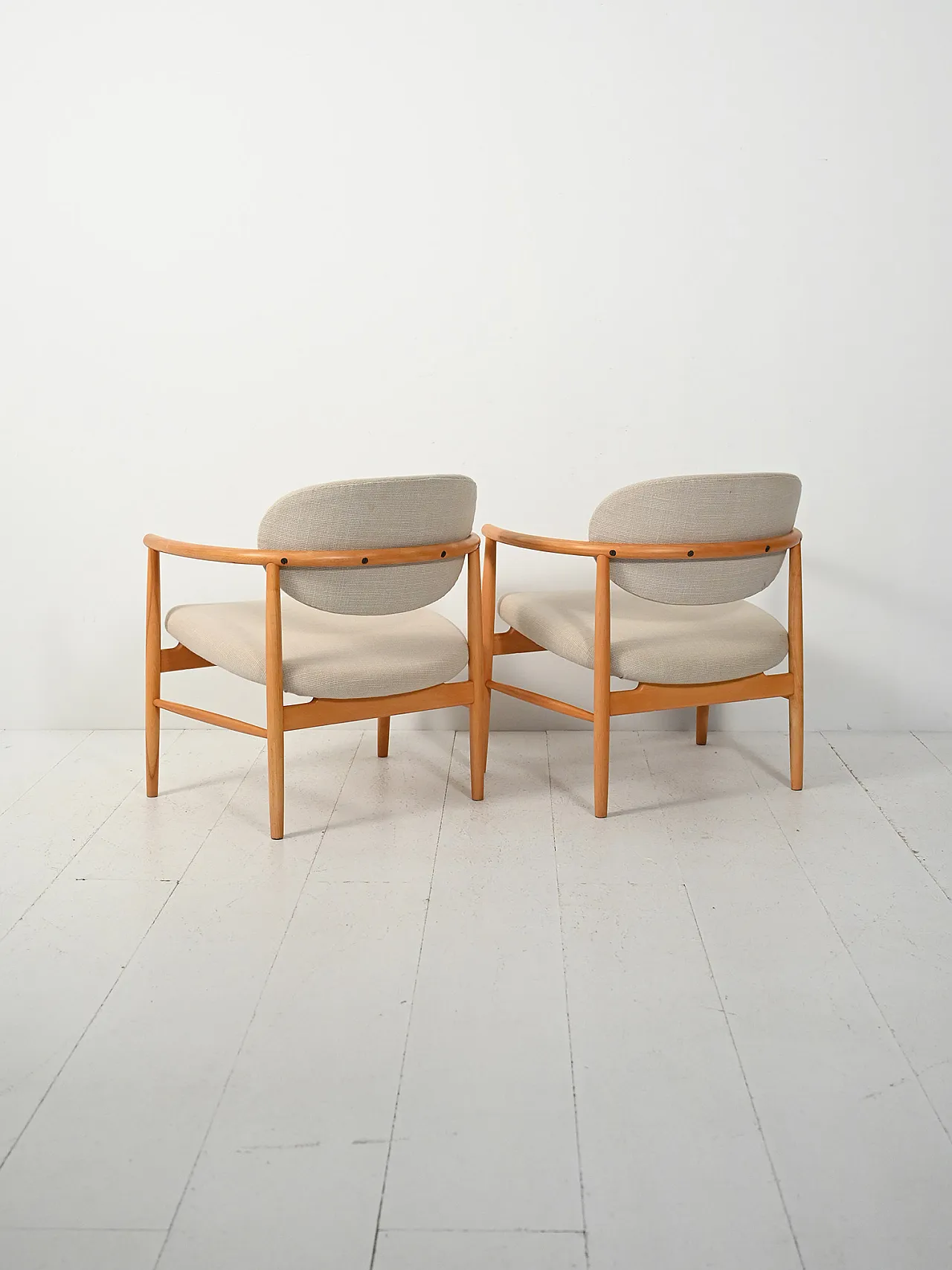 Pair of “Pluto” armchairs by Alf Svensson 5