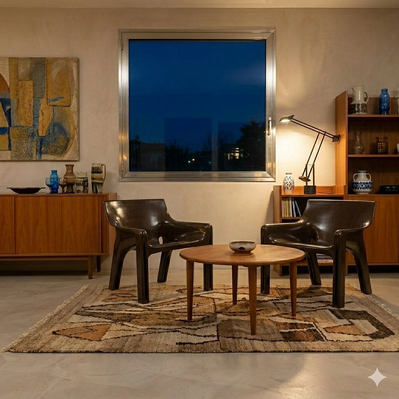 Coppia di poltrone Vicario di Vico Magistretti per Artemide, '900 2