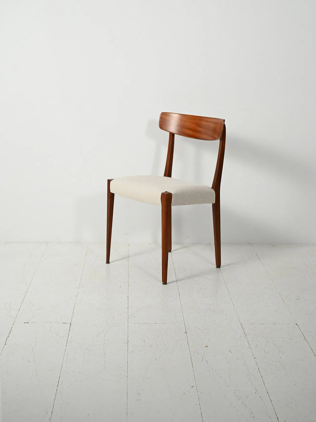 6 Scandinavian teak chairs, 1960s 3