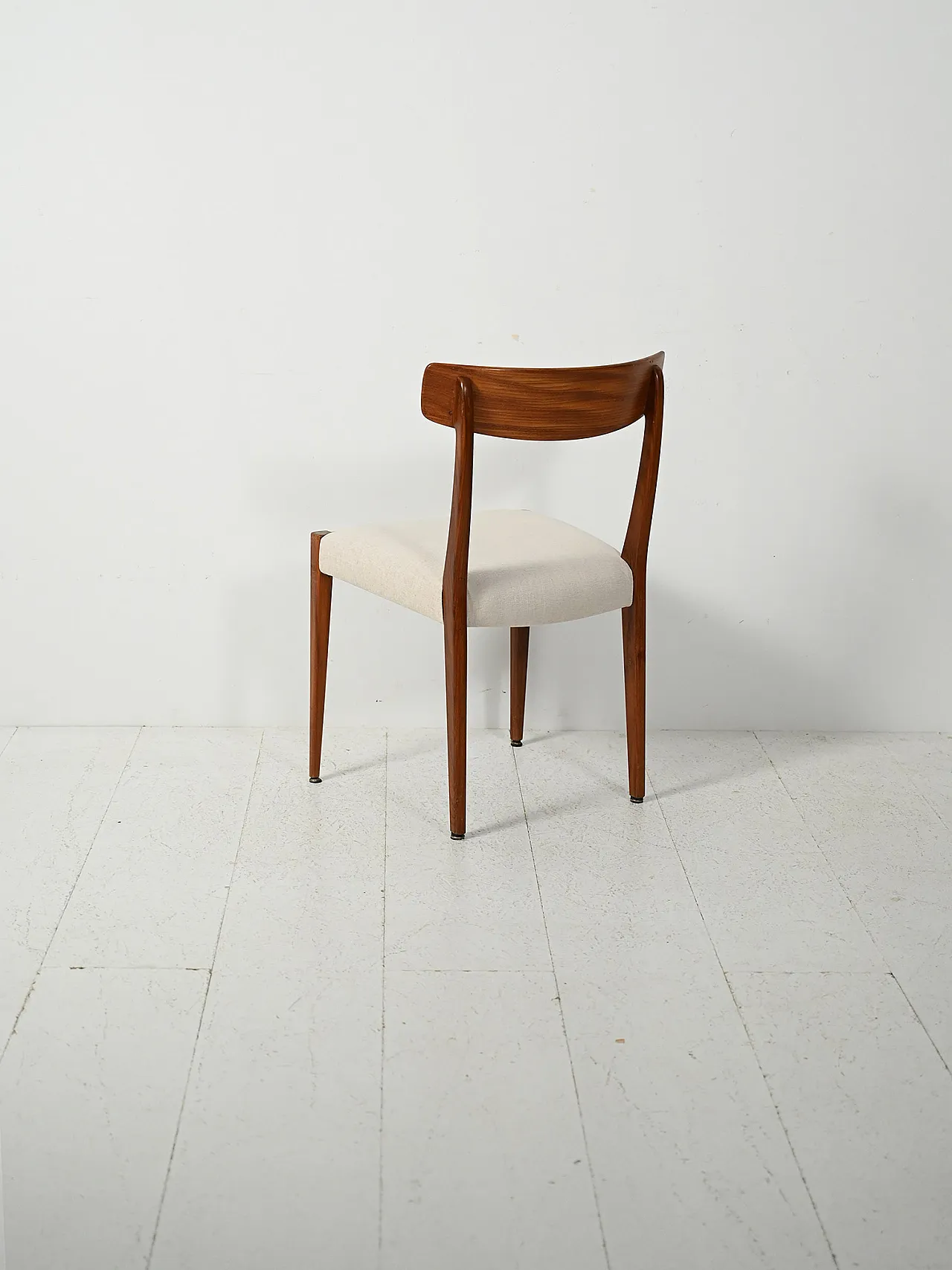 6 Scandinavian teak chairs, 1960s 4
