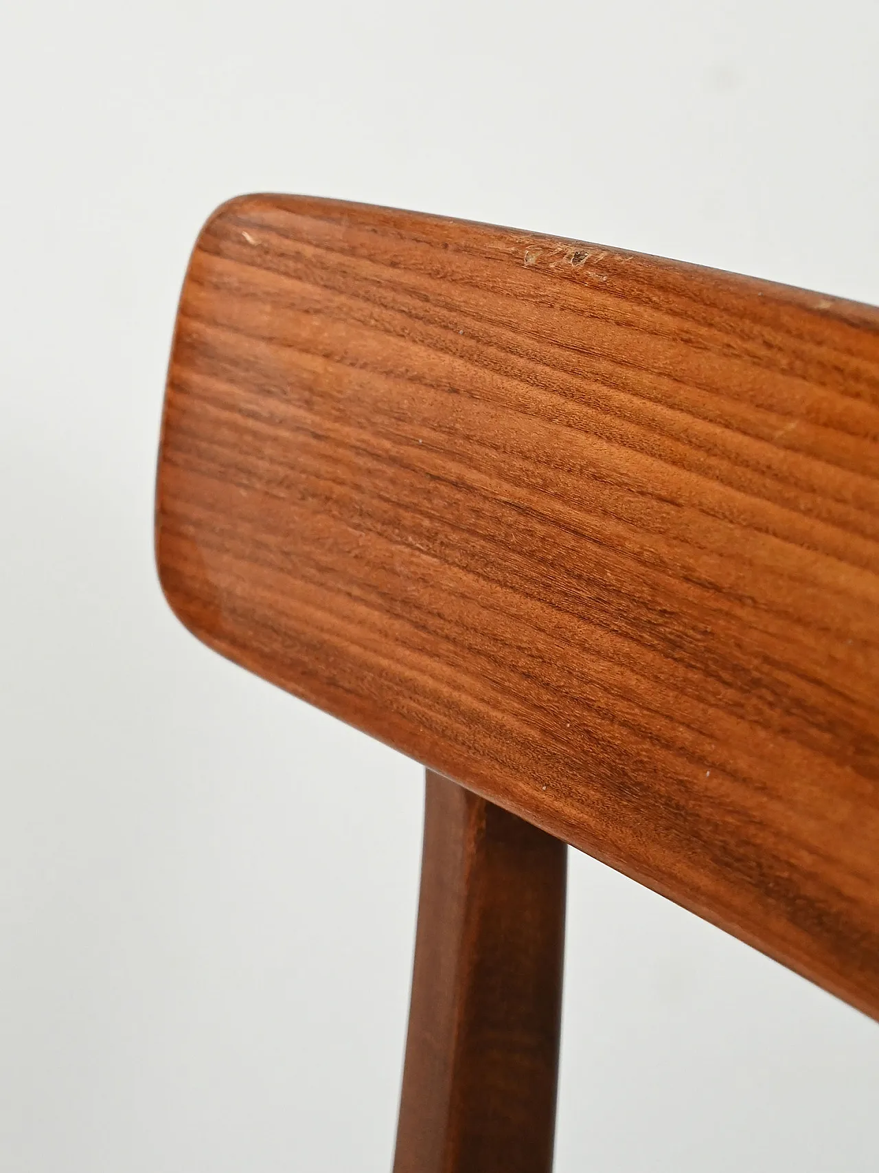 6 Scandinavian teak chairs, 1960s 6