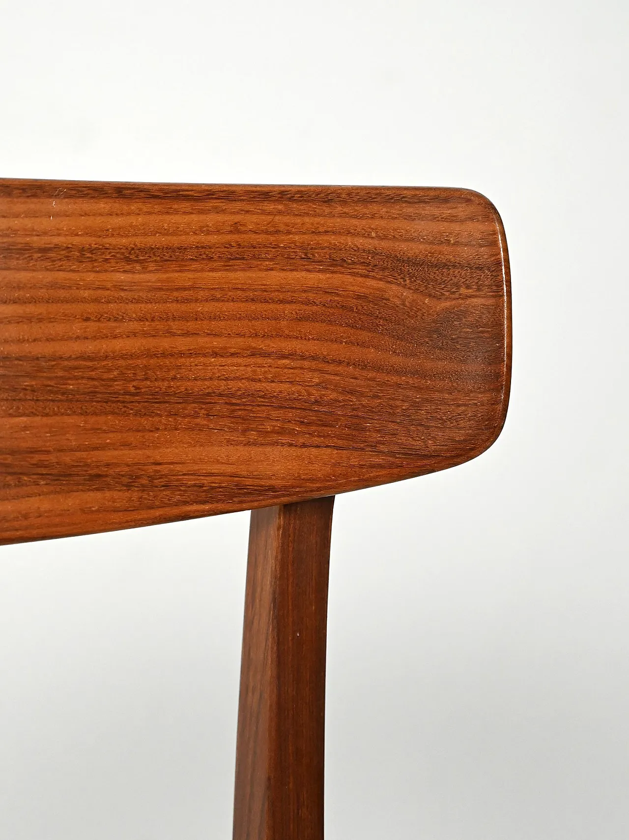 6 Scandinavian teak chairs, 1960s 7