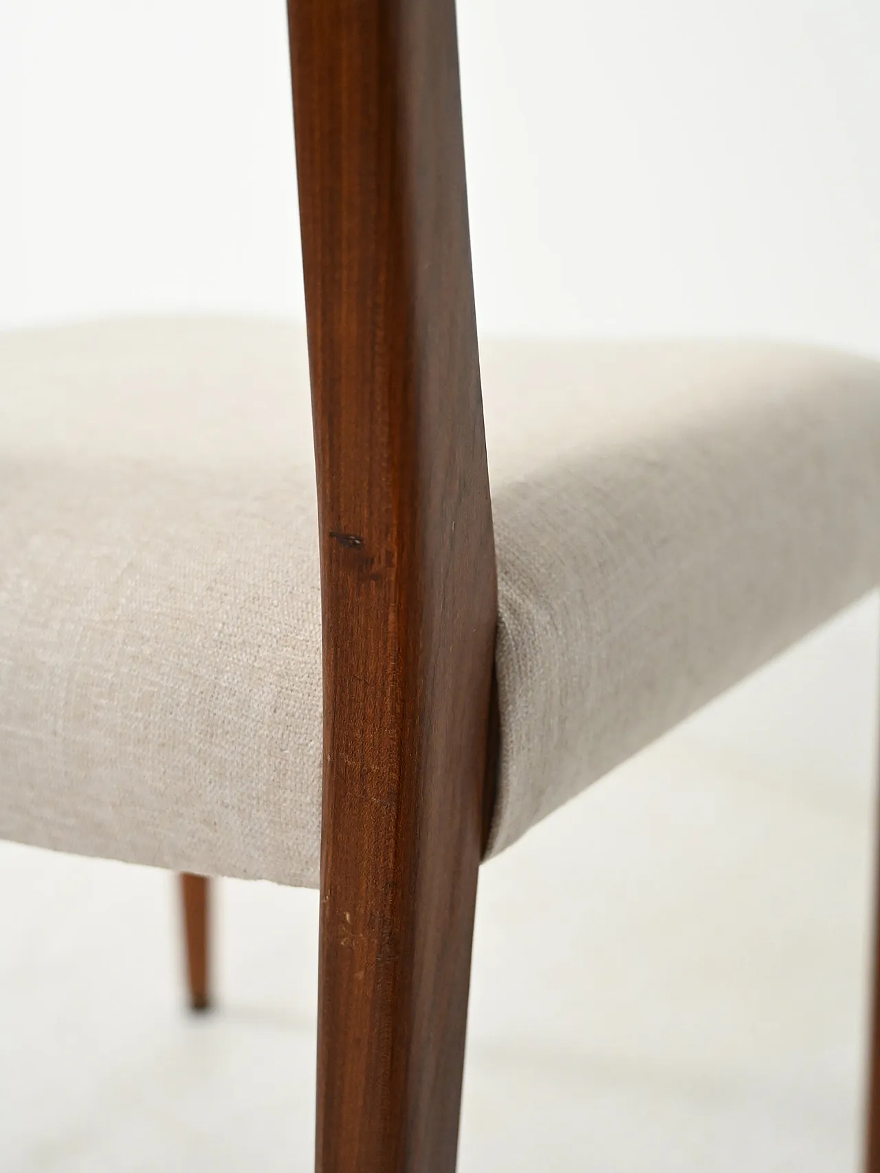 6 Scandinavian teak chairs, 1960s 13