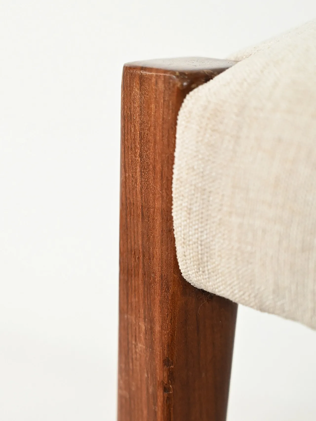 6 Scandinavian teak chairs, 1960s 14
