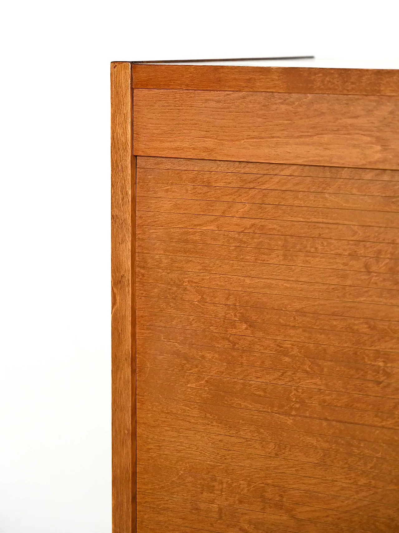 Scandinavian archive cabinet with vertical shutter, 1963 6