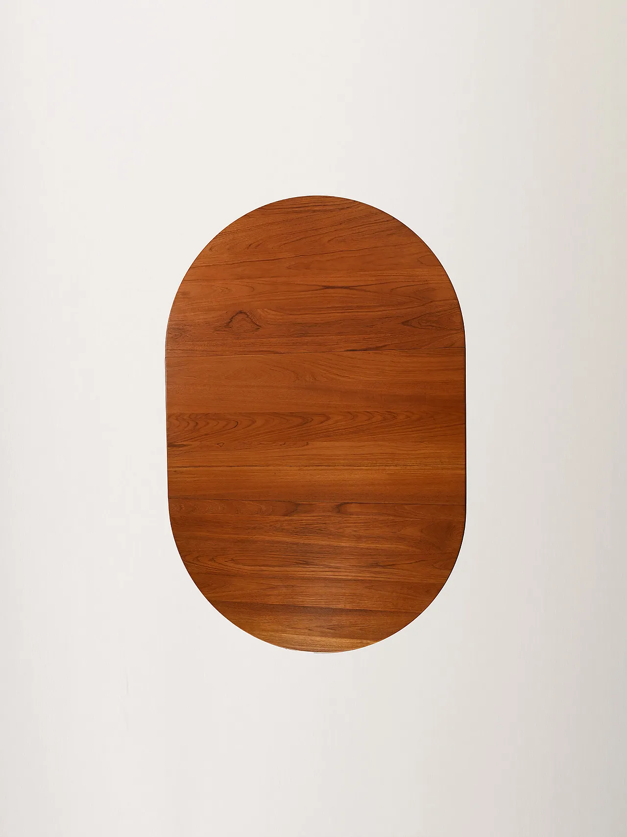 Round extendable teak table by Svante Skogh 10