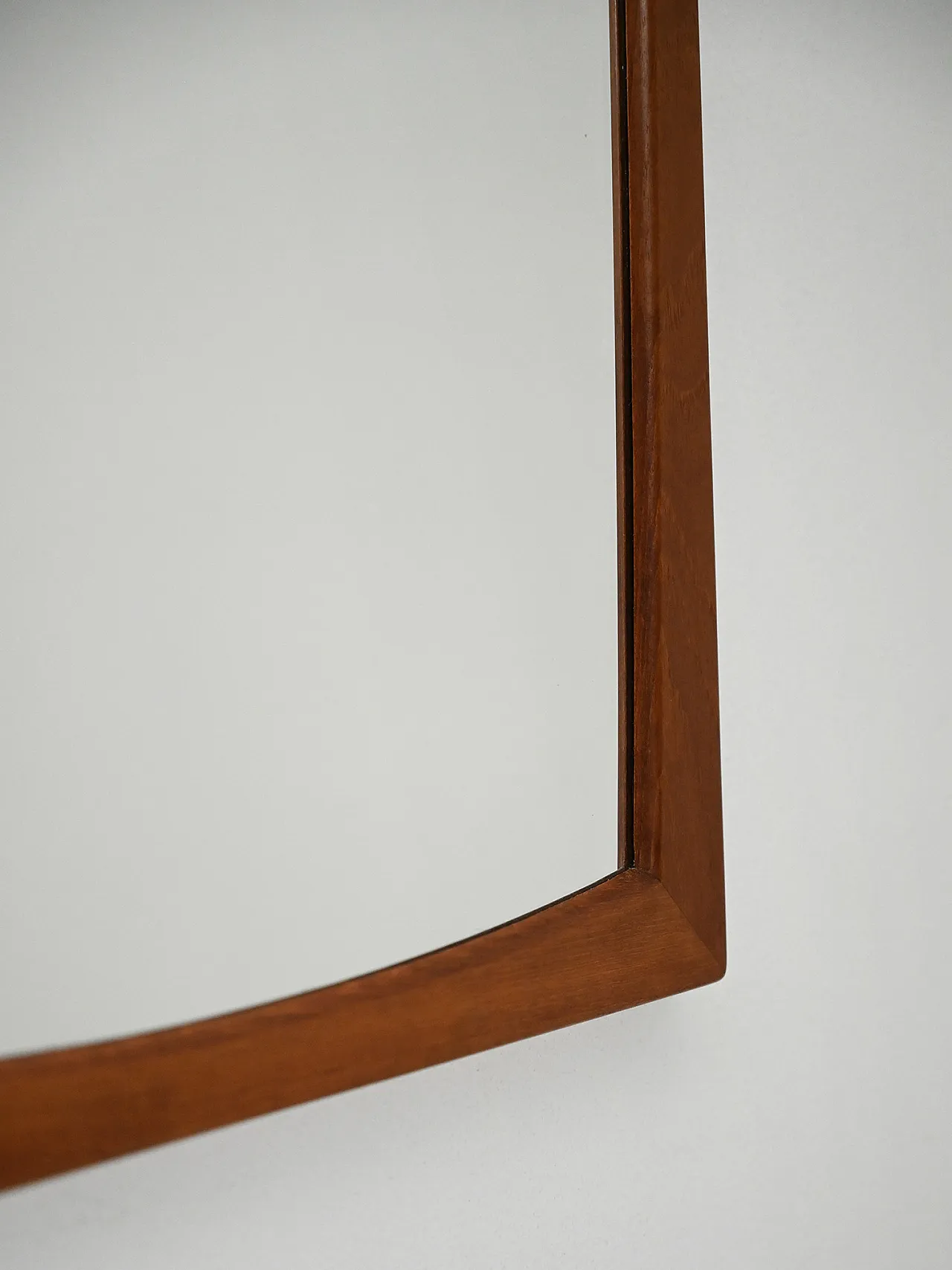 Specchio rettangolare danese Aksel Kjersgaard in teak 3