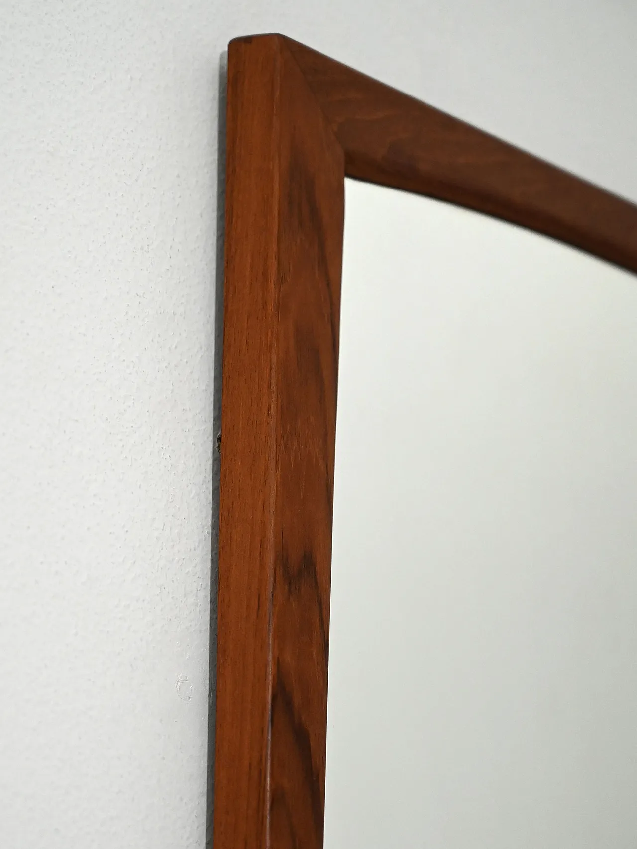Specchio rettangolare danese Aksel Kjersgaard in teak 5