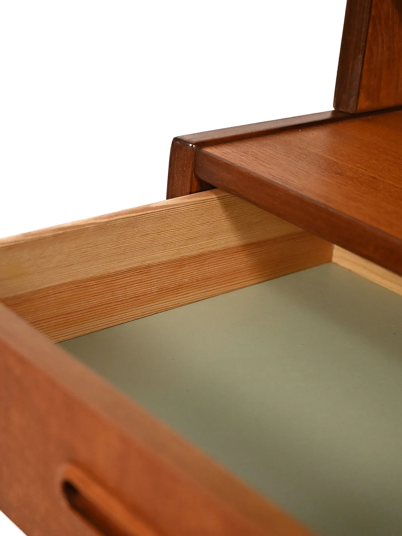 Small Scandinavian teak bookcase, 1960s 7
