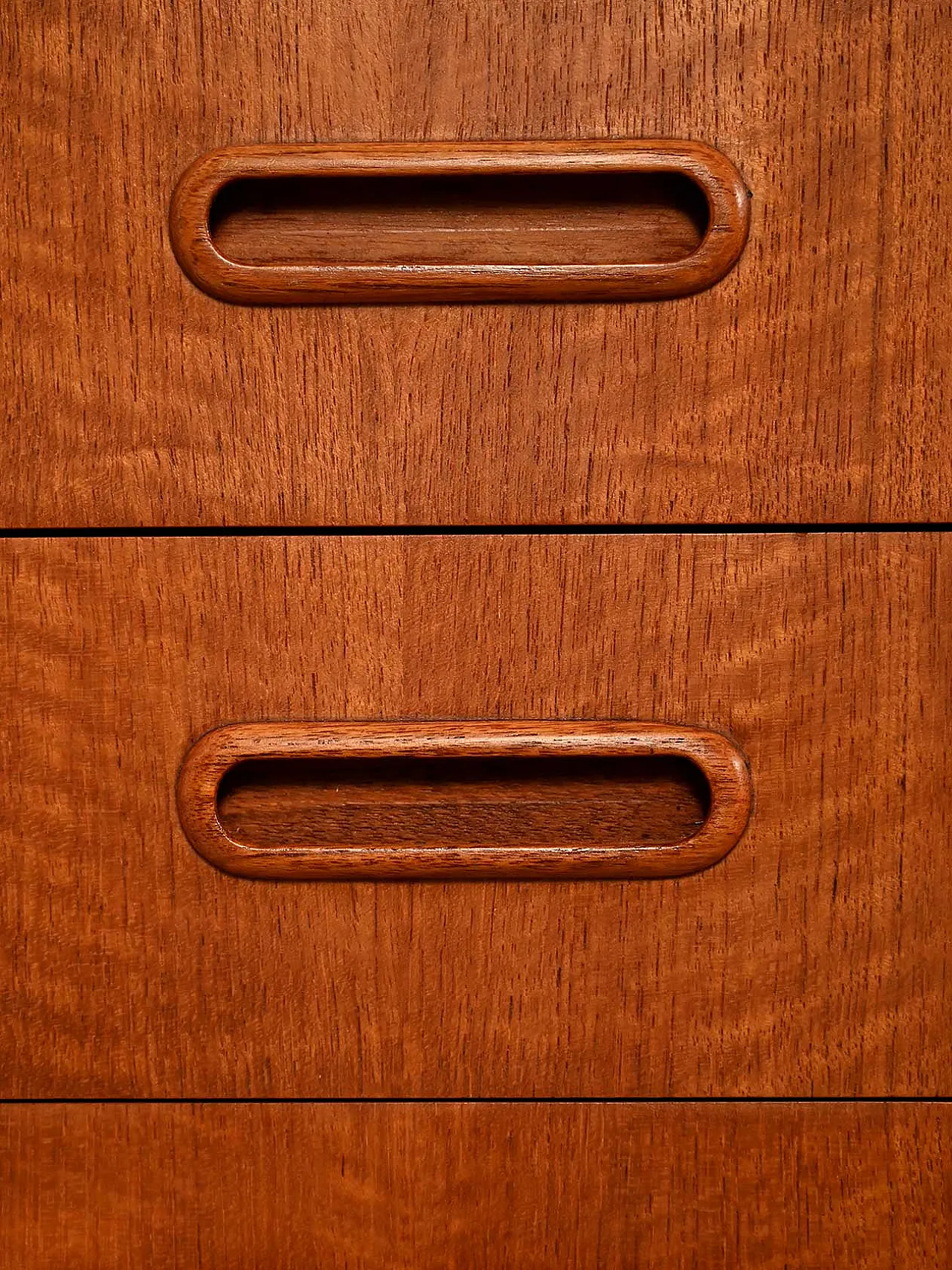 Small Scandinavian teak bookcase, 1960s 8