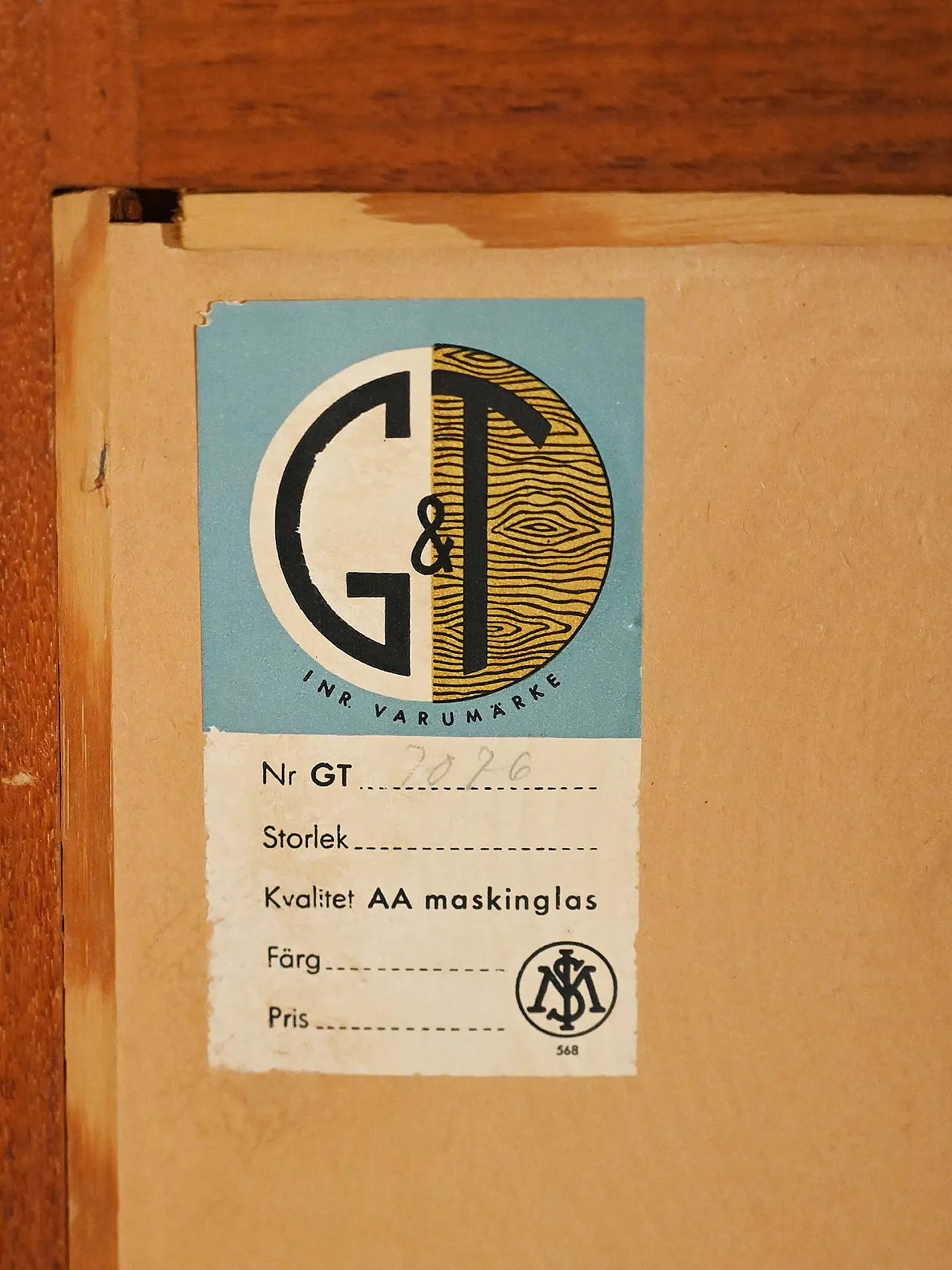 Specchio scandinavo in teak, anni ’60 6