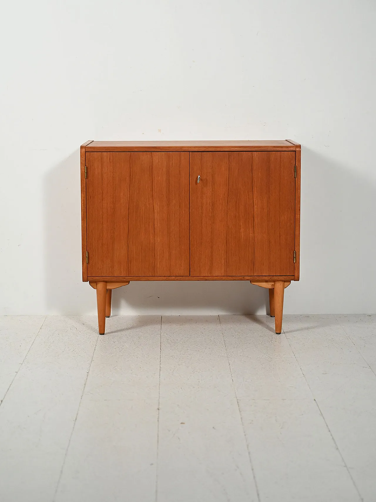 Sonett Scandinavian teak and oak cabinet, 1960s 2