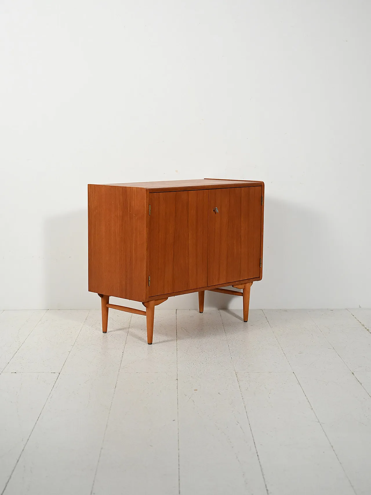 Sonett Scandinavian teak and oak cabinet, 1960s 4