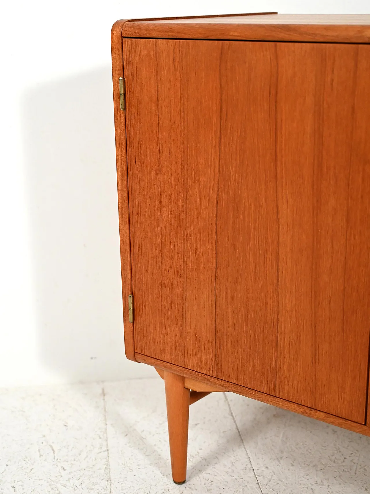 Sonett Scandinavian teak and oak cabinet, 1960s 6